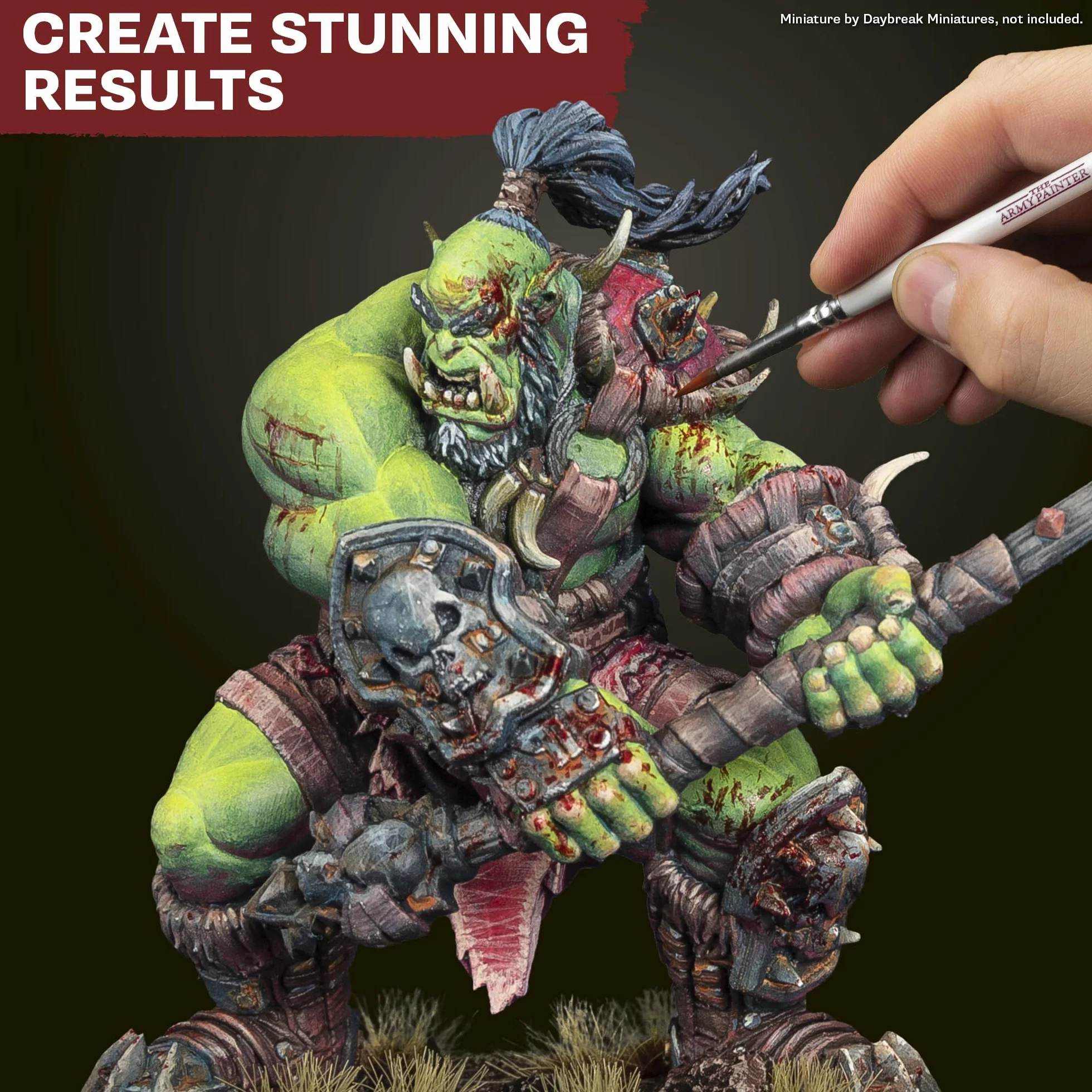 The Army Painter Warpaints Fanatic Starter Set 11x18ml Acrylic Paint Set for D&D Warhammer Miniatures