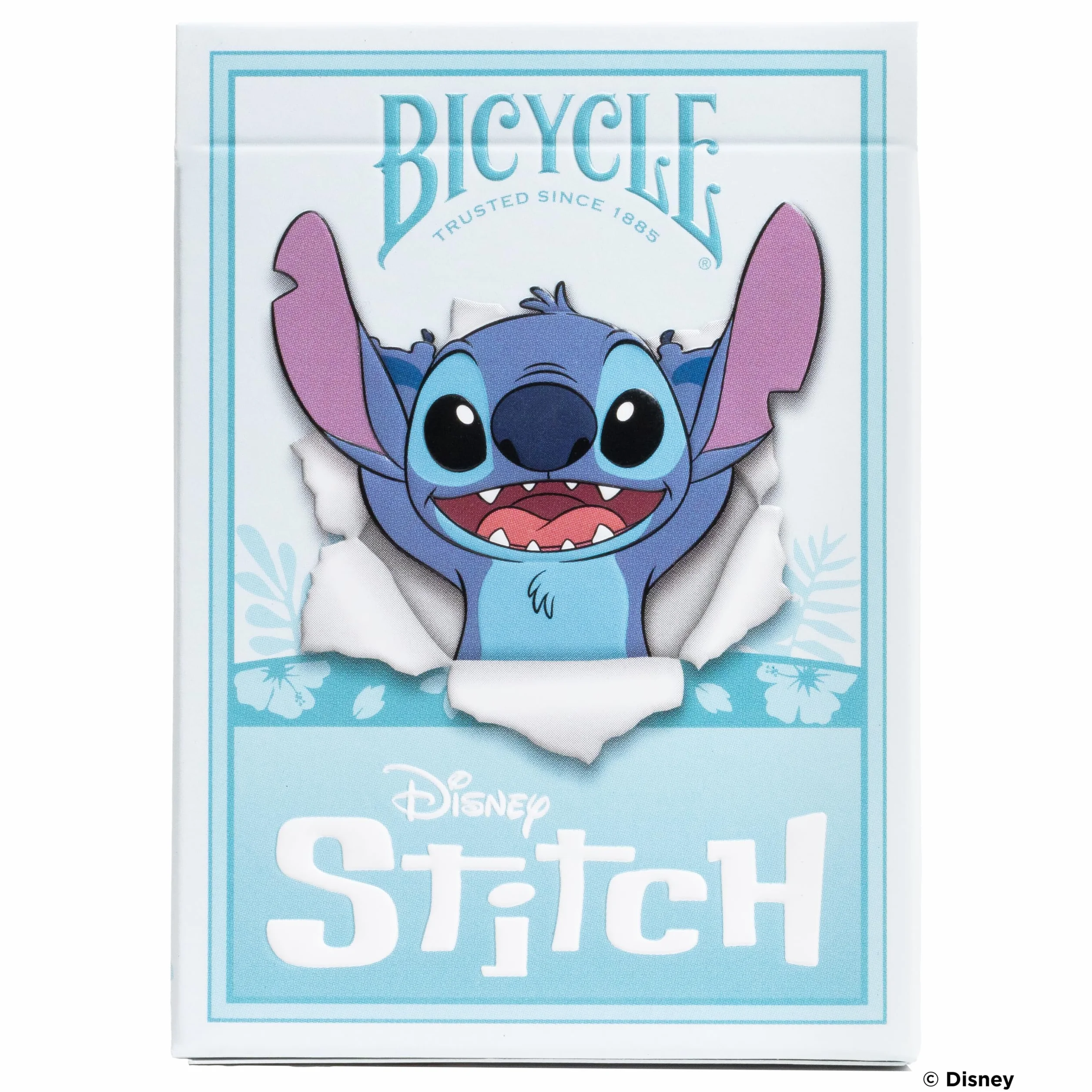 Disney Stitch Bicycle Jeu de Cartes à Jouer Bleu
