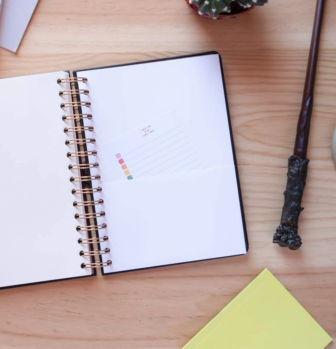 Grupo Erik Harry Potter Bullet Journal Pointillé Carnet A5 Spirale