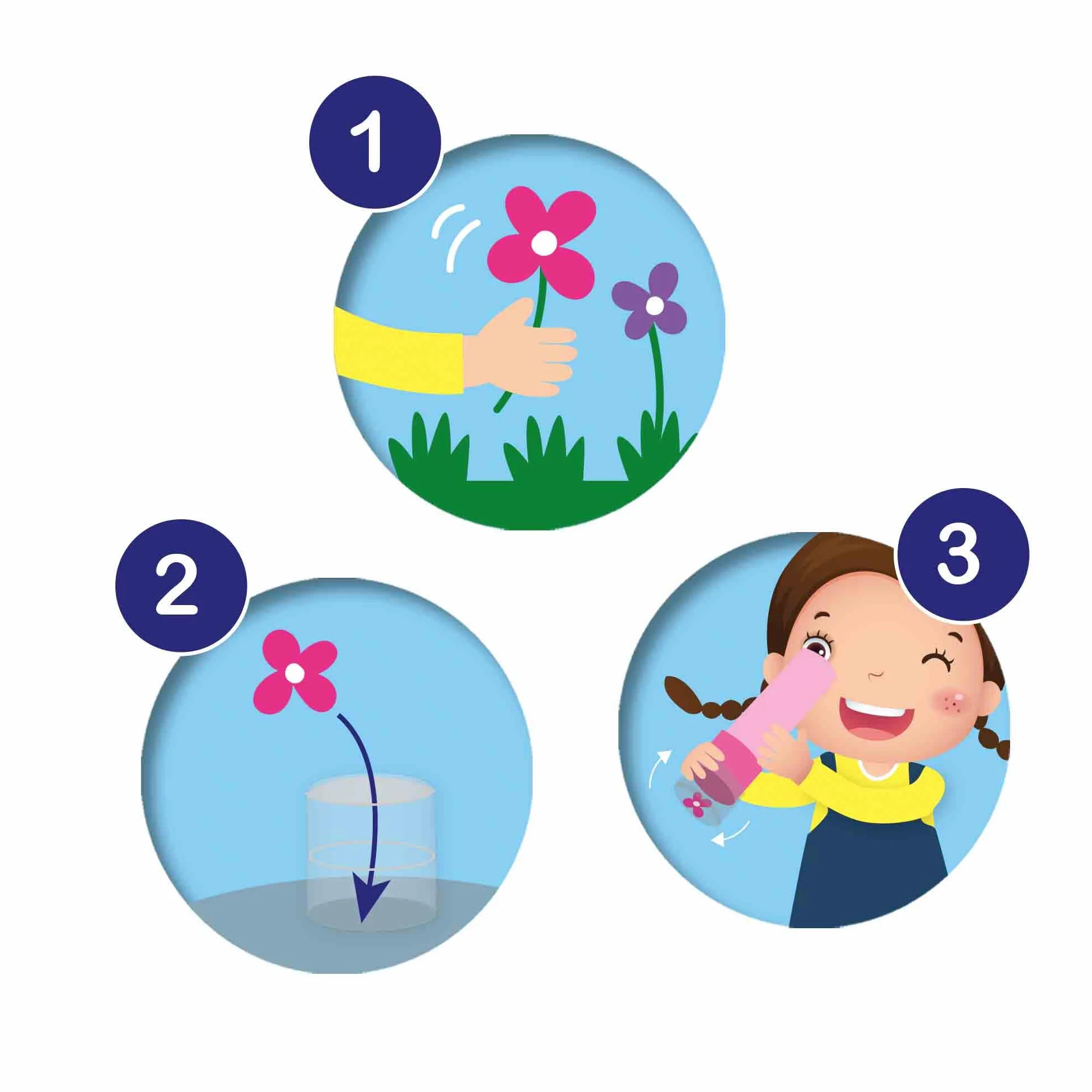 Ses Creative 25205 Trouver et remplir Le kaléidoscope Jeu de Plein air pour Enfants