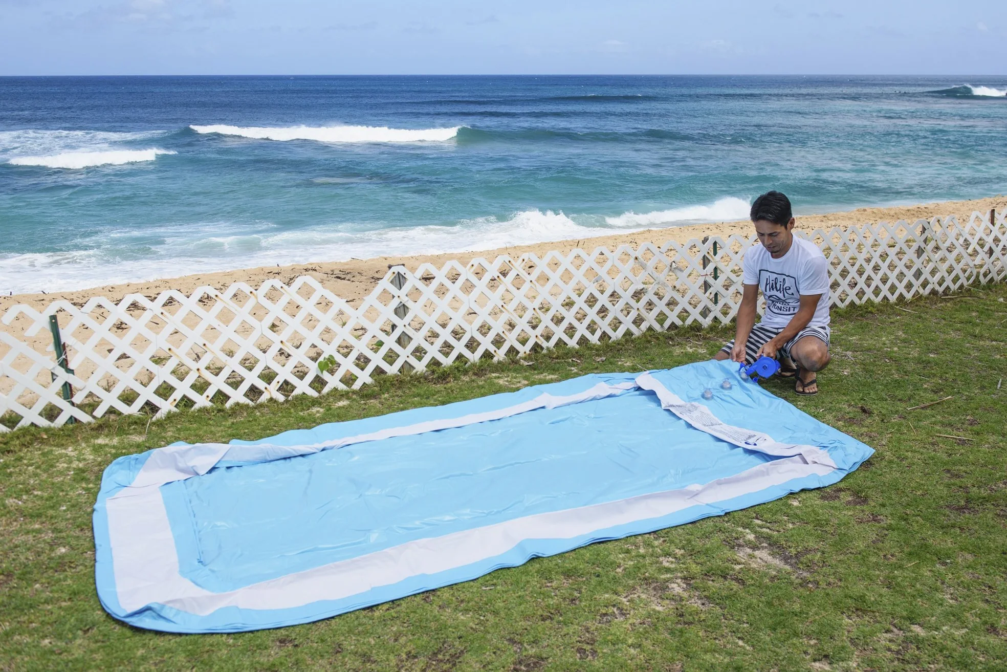 Jilong jl010184npf – P79 ãnorme Piscine, Piscine rectangulaire Familles, 305 x 183 x 56 cm