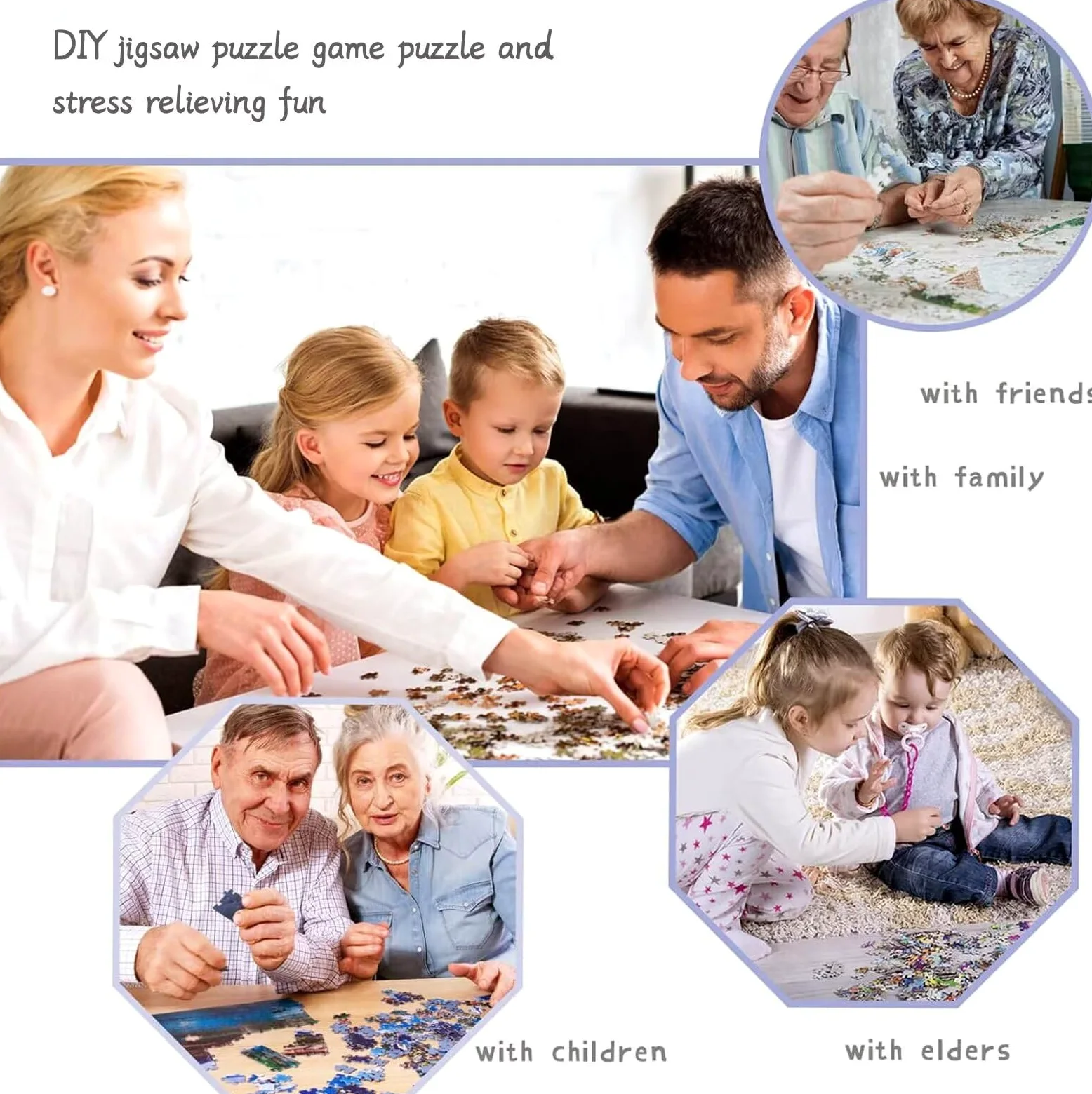 Puzzle pour Adultes 1500 Pièces, Graffiti Puzzle Adulte 1500 Pièces Lettres à l'arrière, Pas de poussière, Jeu éducatif défi Joue Art Puzzles Classiques Femme, pour Personnes âgées 87x57cm H-5368