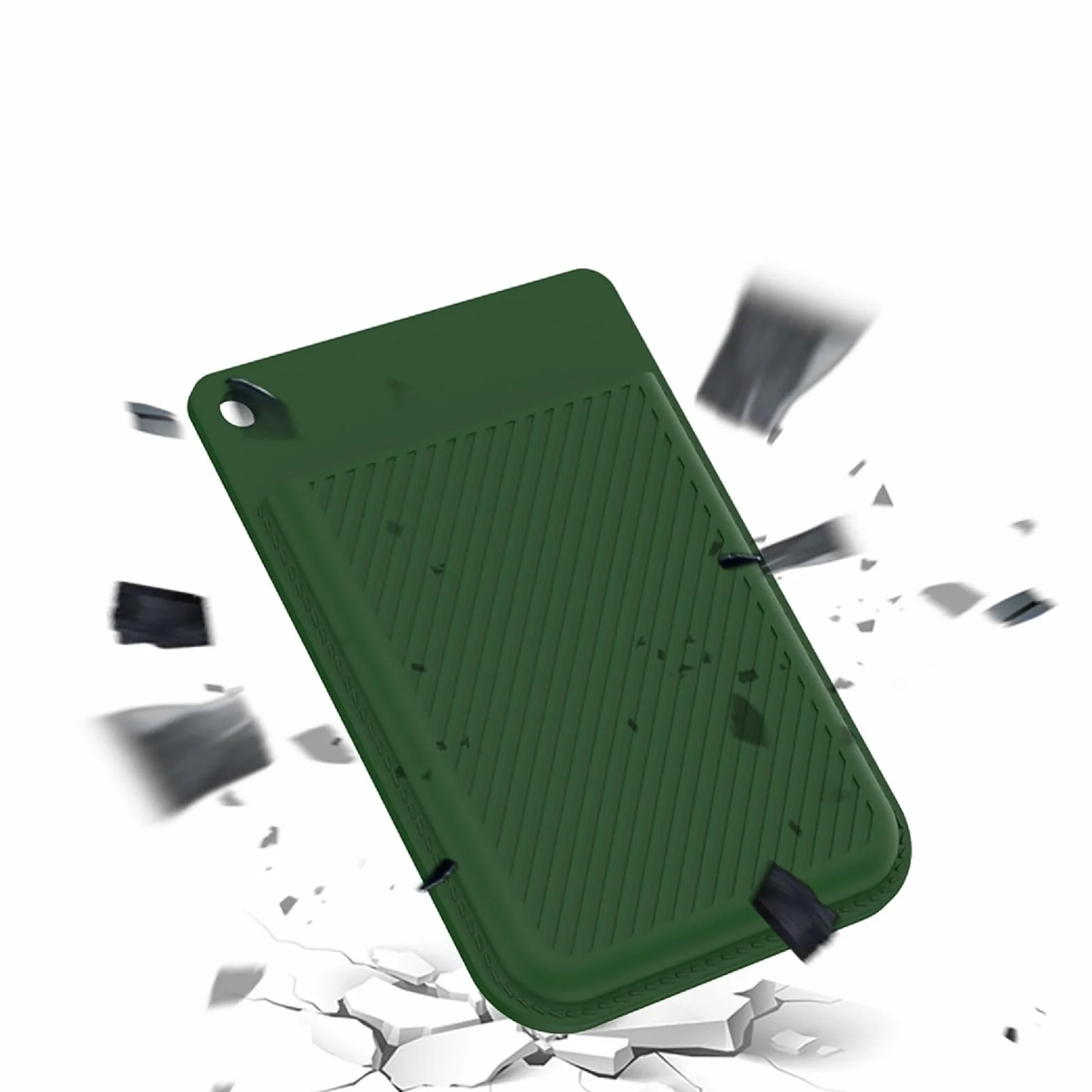 GIOPUEY Étui Compatible avec PLAUD Note Pro AI Voice Recorder, Coque Silicone Antichoc - Bleu foncé