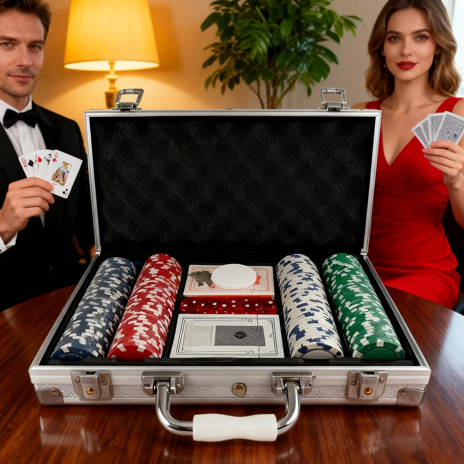 Coffret Jetons Poker Jetons sans, Idéal pour Joueurs Passionnés | Jetons De De Société Adultes, Soirées Familiales, Réunions, Fêtes Célibataires