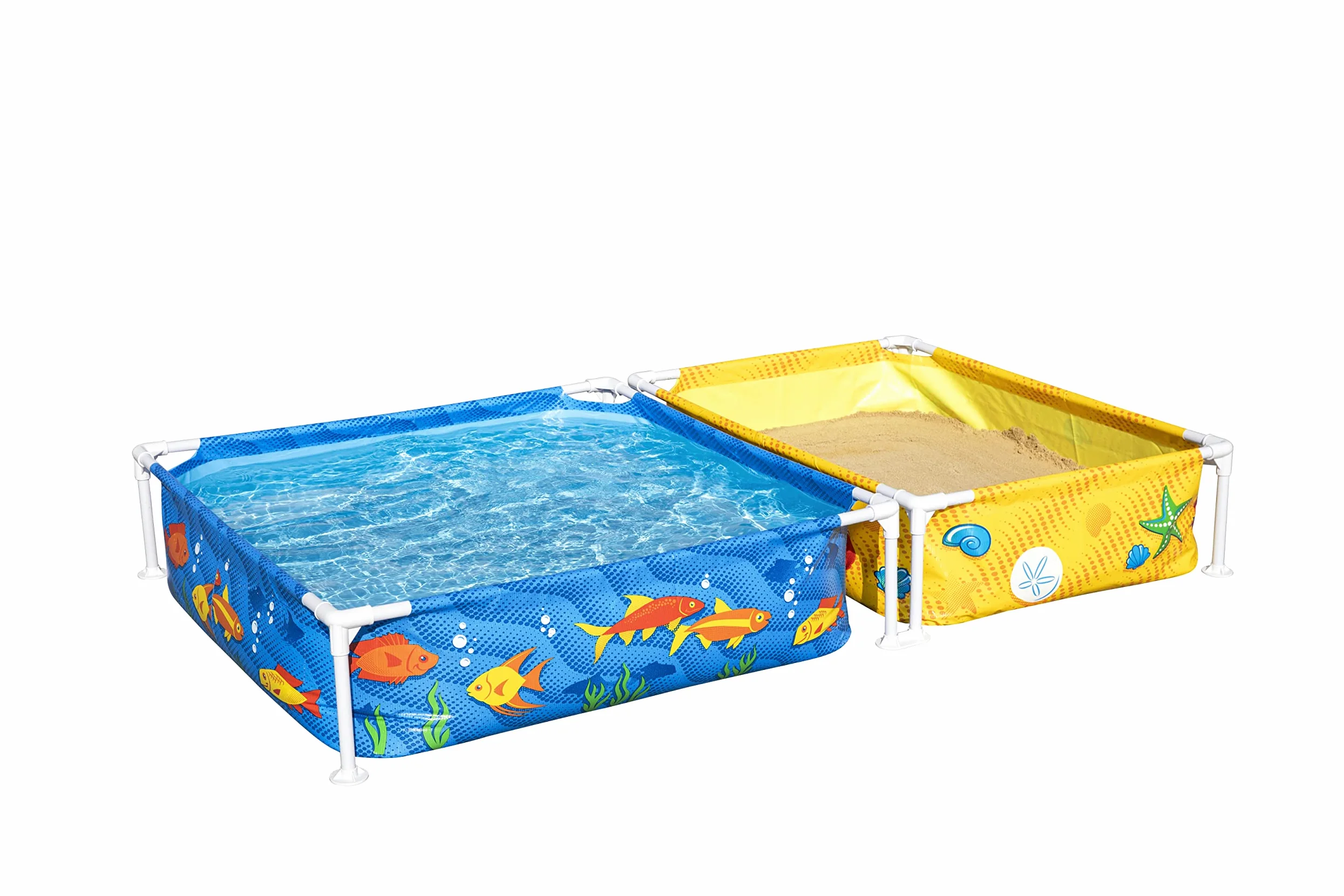 7' x 48" x 12"/2.13m x 1.22m x 30.5cm My First Frame Pool and Sandpit