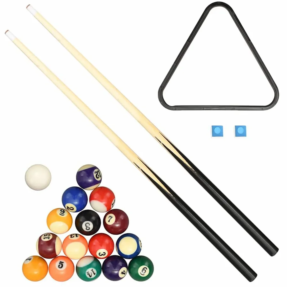 Mini table de billard pour enfants et adultes, 92 x 52 cm, kit de jeu pour la maison, table de billard compacte avec queue et boules