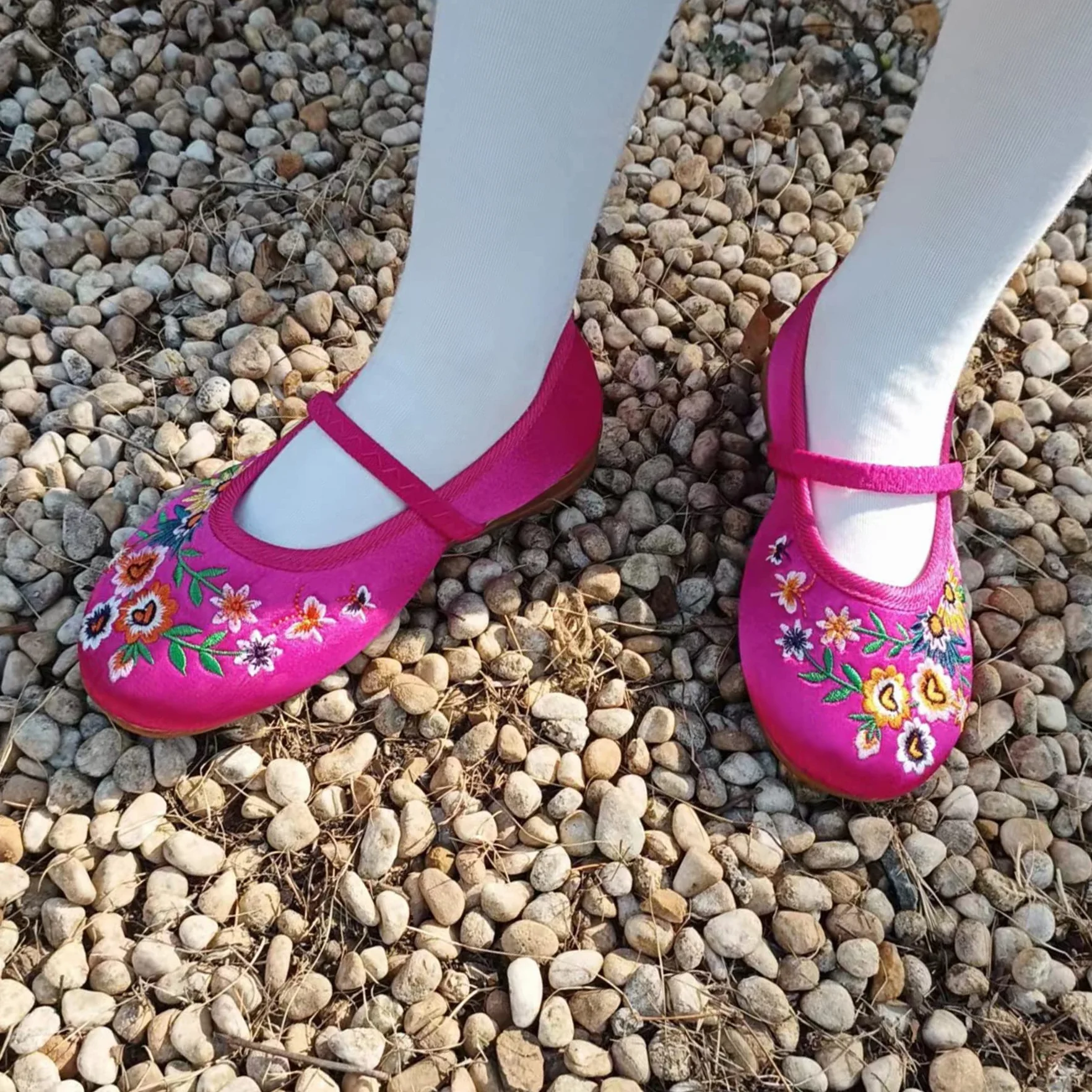 Encanto Mirabel Isabela Madrigal Chaussures filles Halloween Cosplay Costume Mary-Jane Ballerine