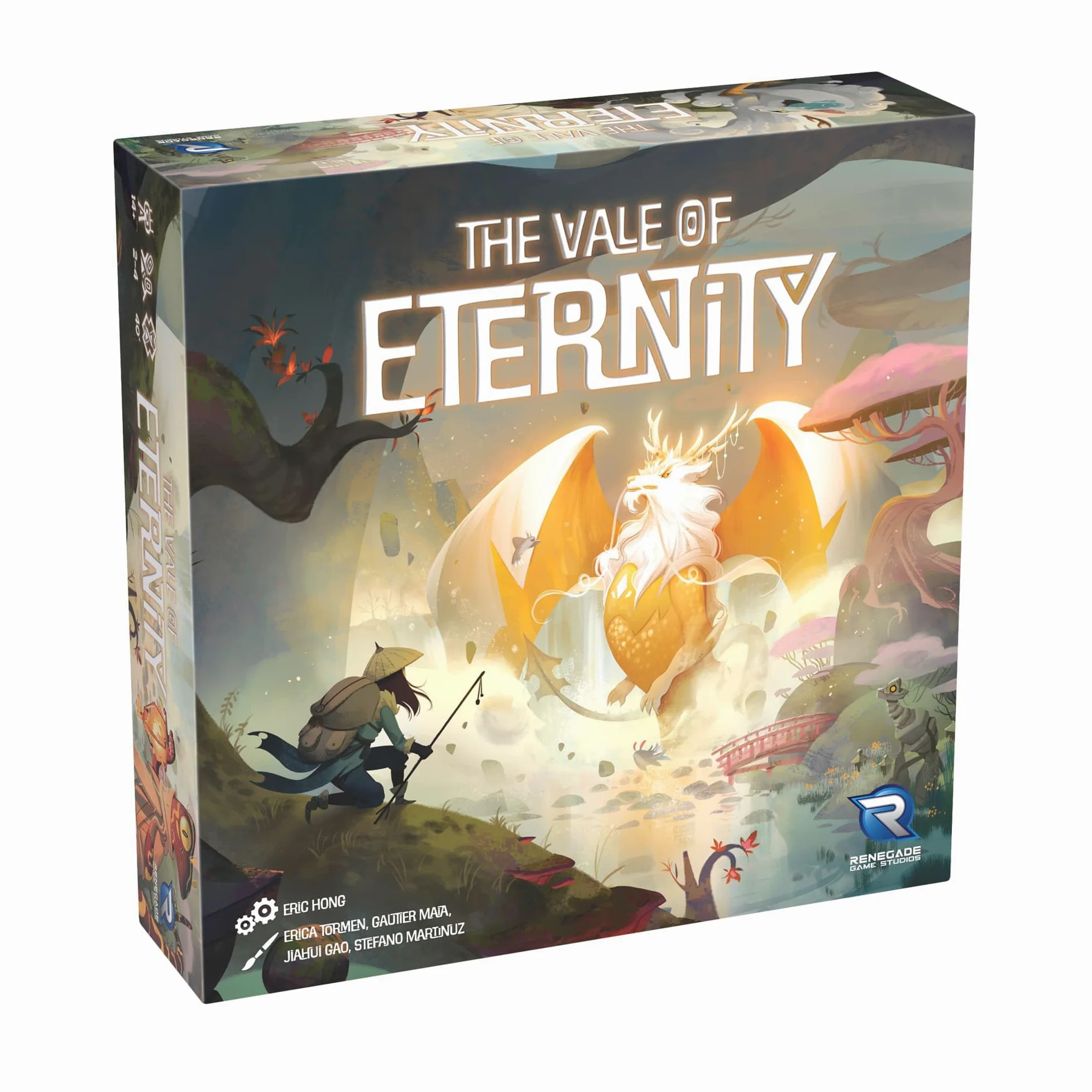 Renegade Game Studios: The Vale of Eternity – Jeu de Cartes de Collection Drafting & Set, domptez et chassez des Monstres et créatures fantastiques, à partir de 14 Ans, 2 à 4 Joueurs