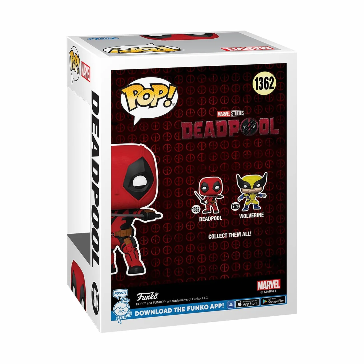Funko Pop! Marvel Deadpool & Wolverine Deadpool Figurine en Vinyle à Collectionner