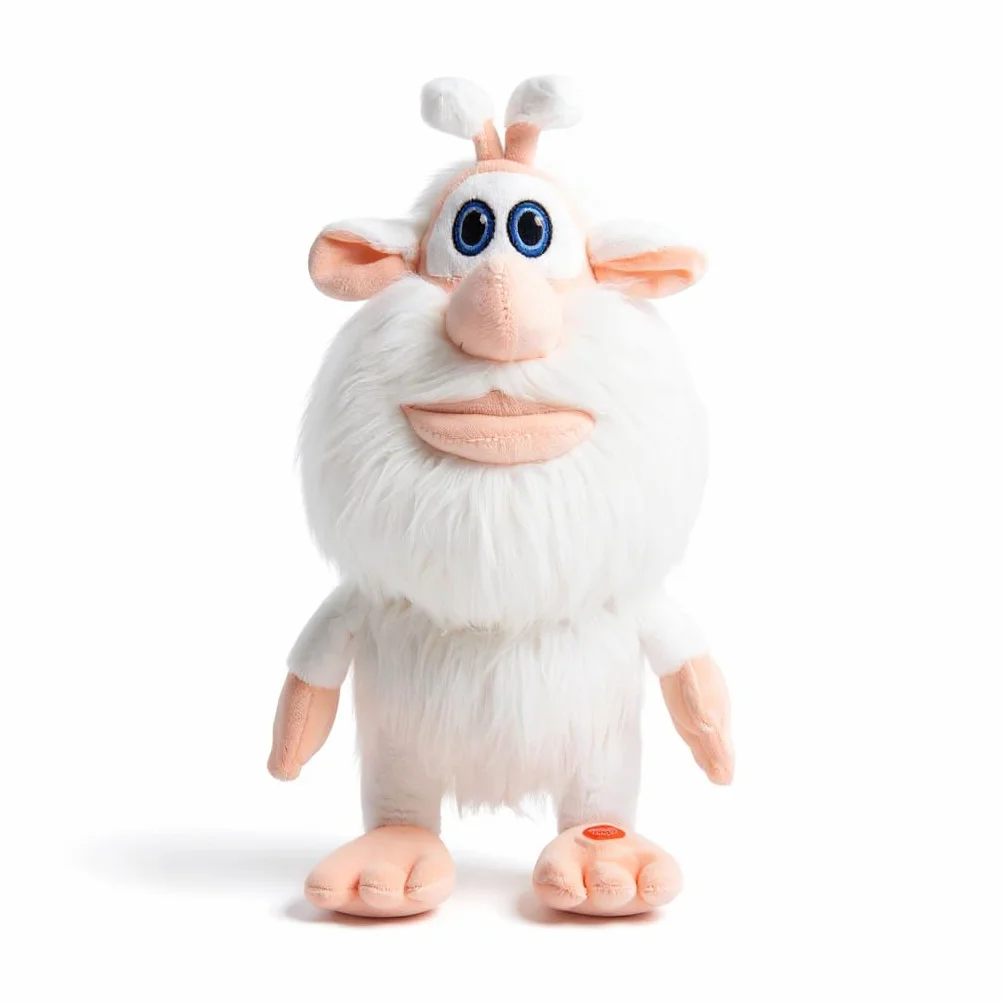 Booba peluche parlant 34 cm jouet interactif officiel
