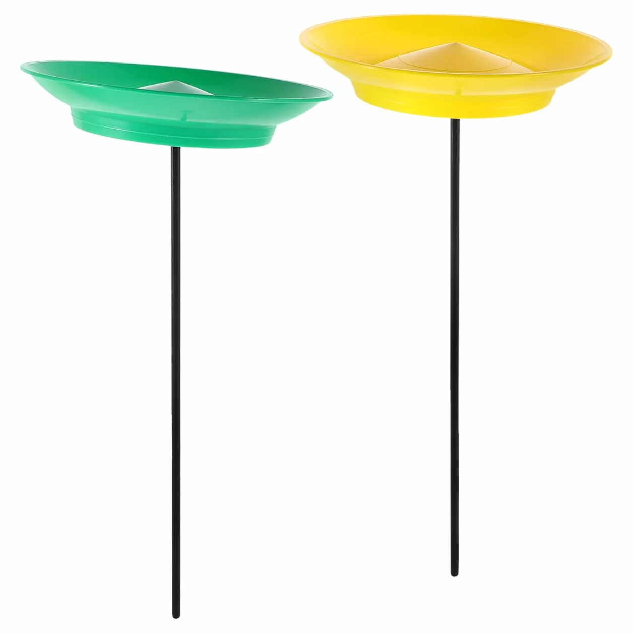 SUPVOX 2 Pcs Assiettes Chinoises de Jonglage avec Bâtons - Kit de Cirque pour Enfants et Adultes