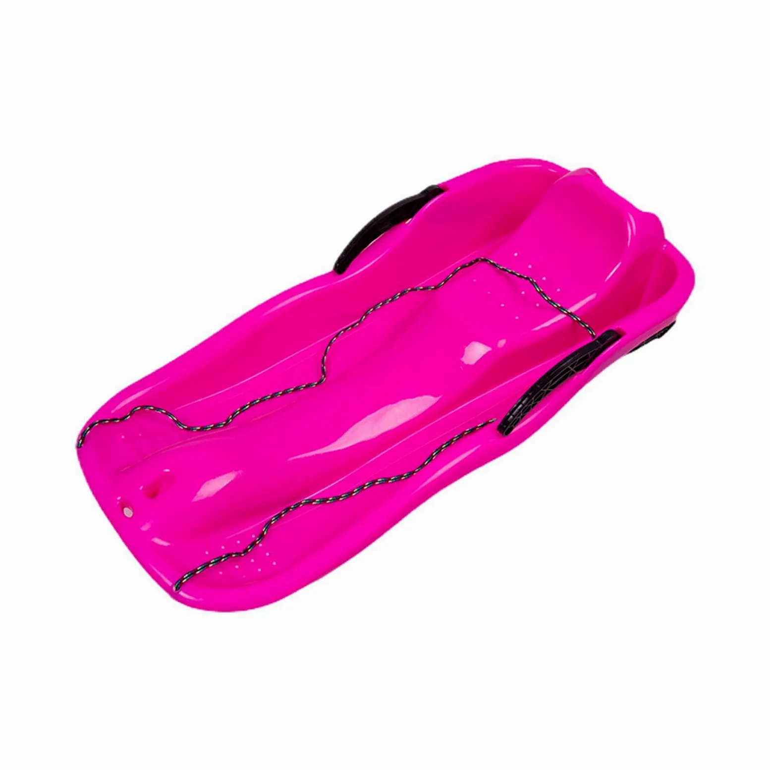 Luge d'hiver Portable et Robuste pour Enfants et Tout-Petits. Construction Durable. Luge maniable pour Descente de pentes.