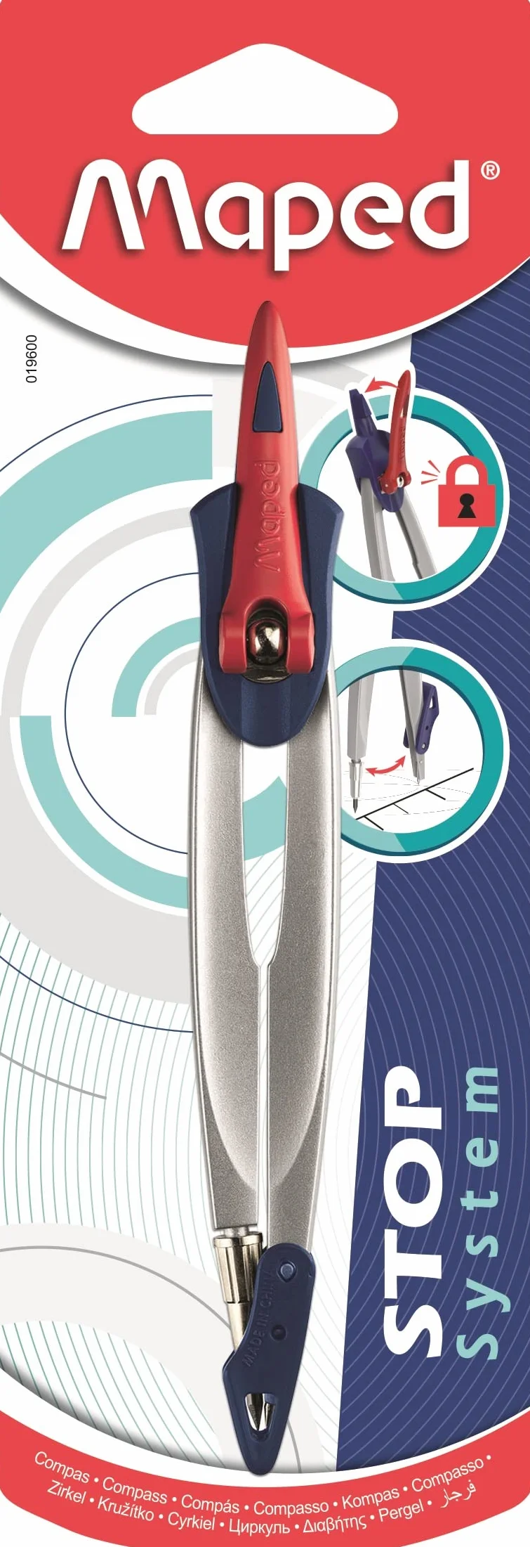 MAPED Compas Stop System 2 mm