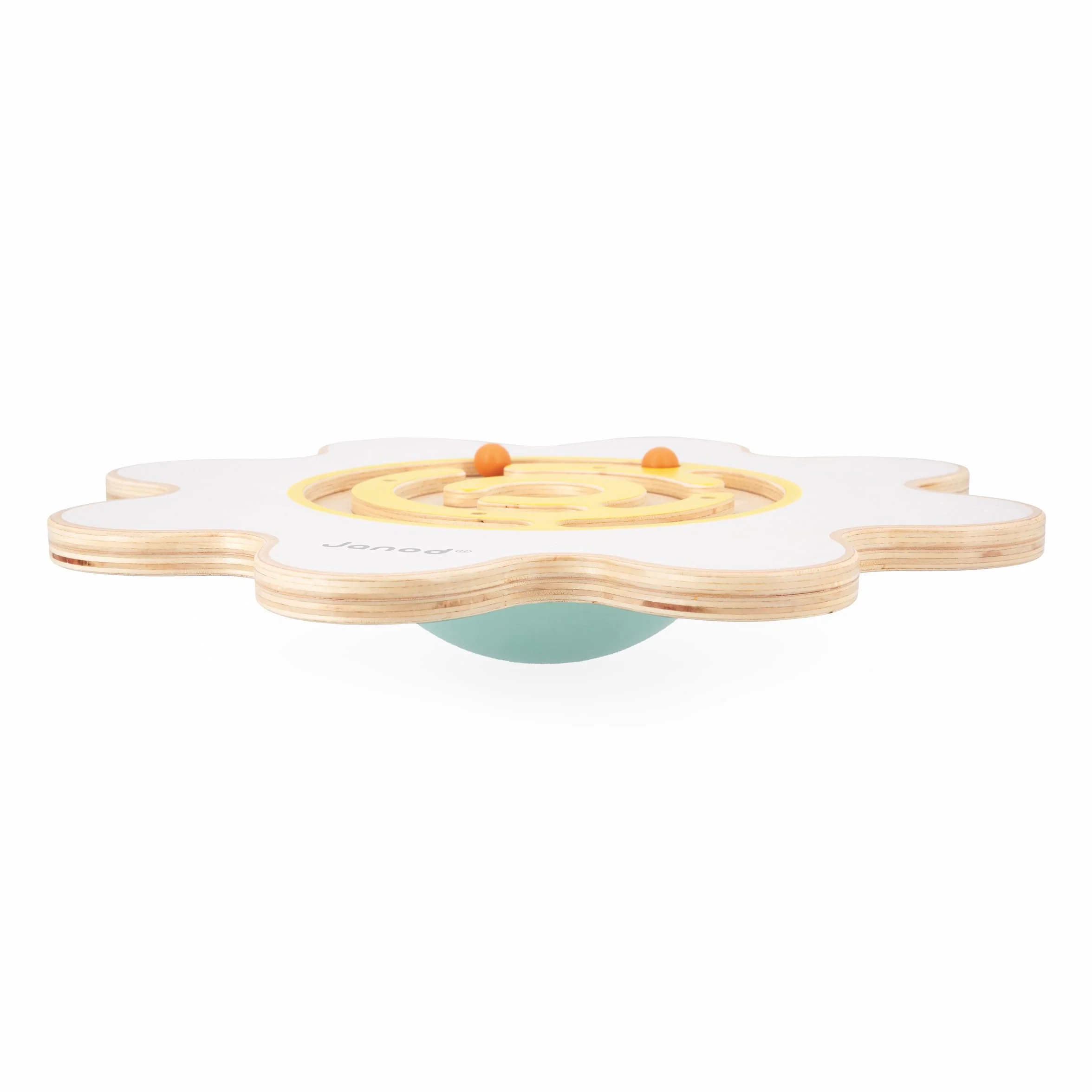 Janod Planche d'Équilibre Fleur Sweet Cocoon Jouet en Bois FSC Développe Équilibre et Concentration Enfant dès 5 Ans