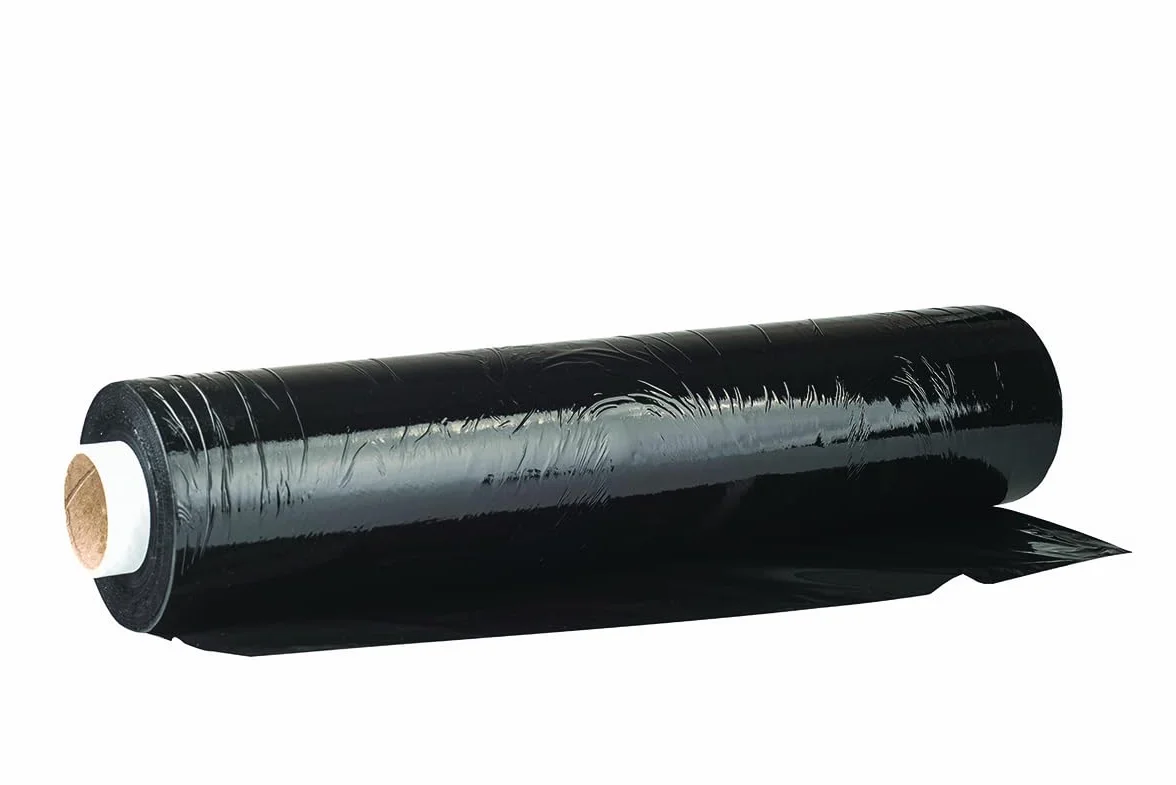 Film étirable noir 50 cm x 243 m 23 microns 2,5 kg rouleau