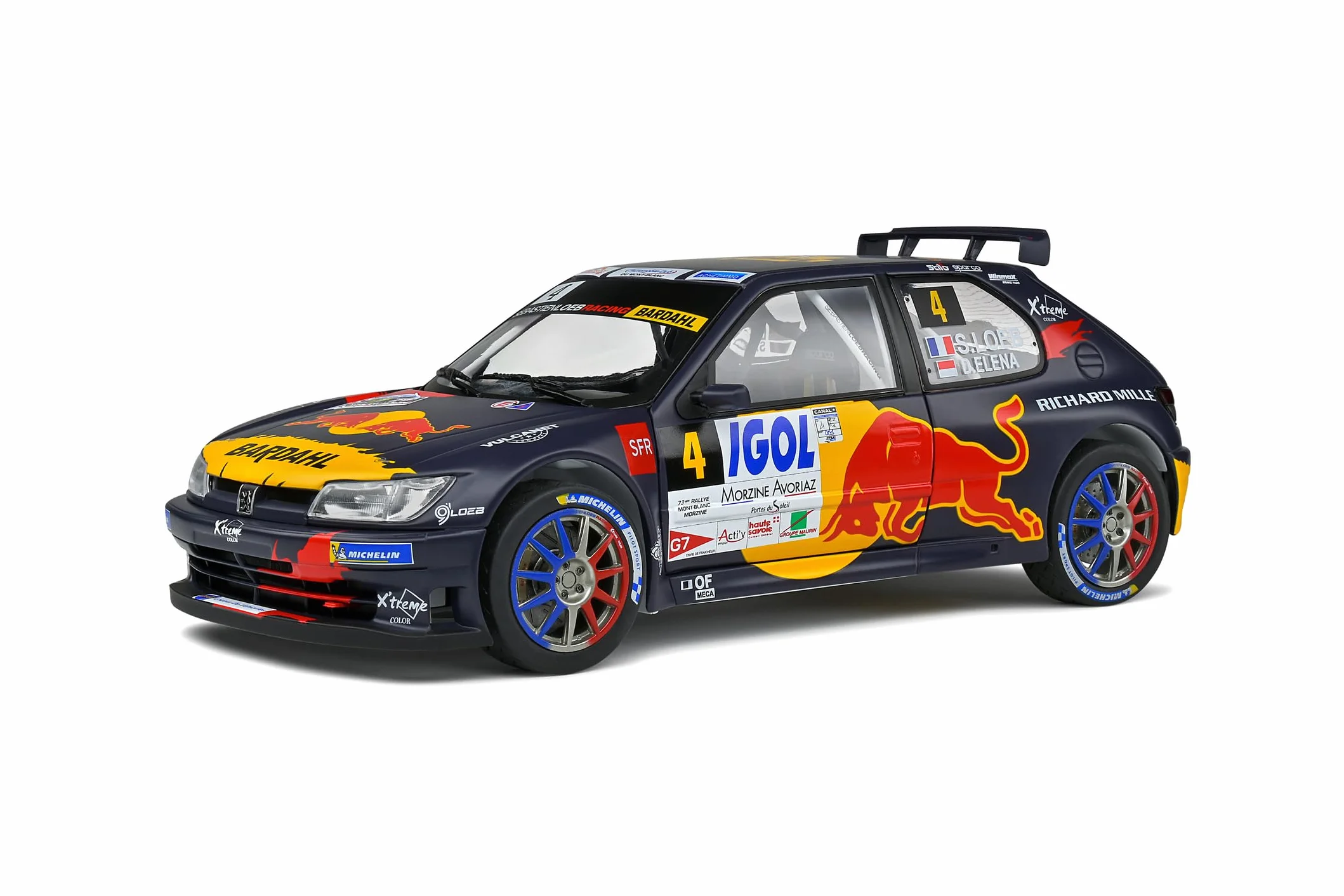 SOLIDO Peugeot 306 Maxi Rallye du Mont Blanc 2021 1/18