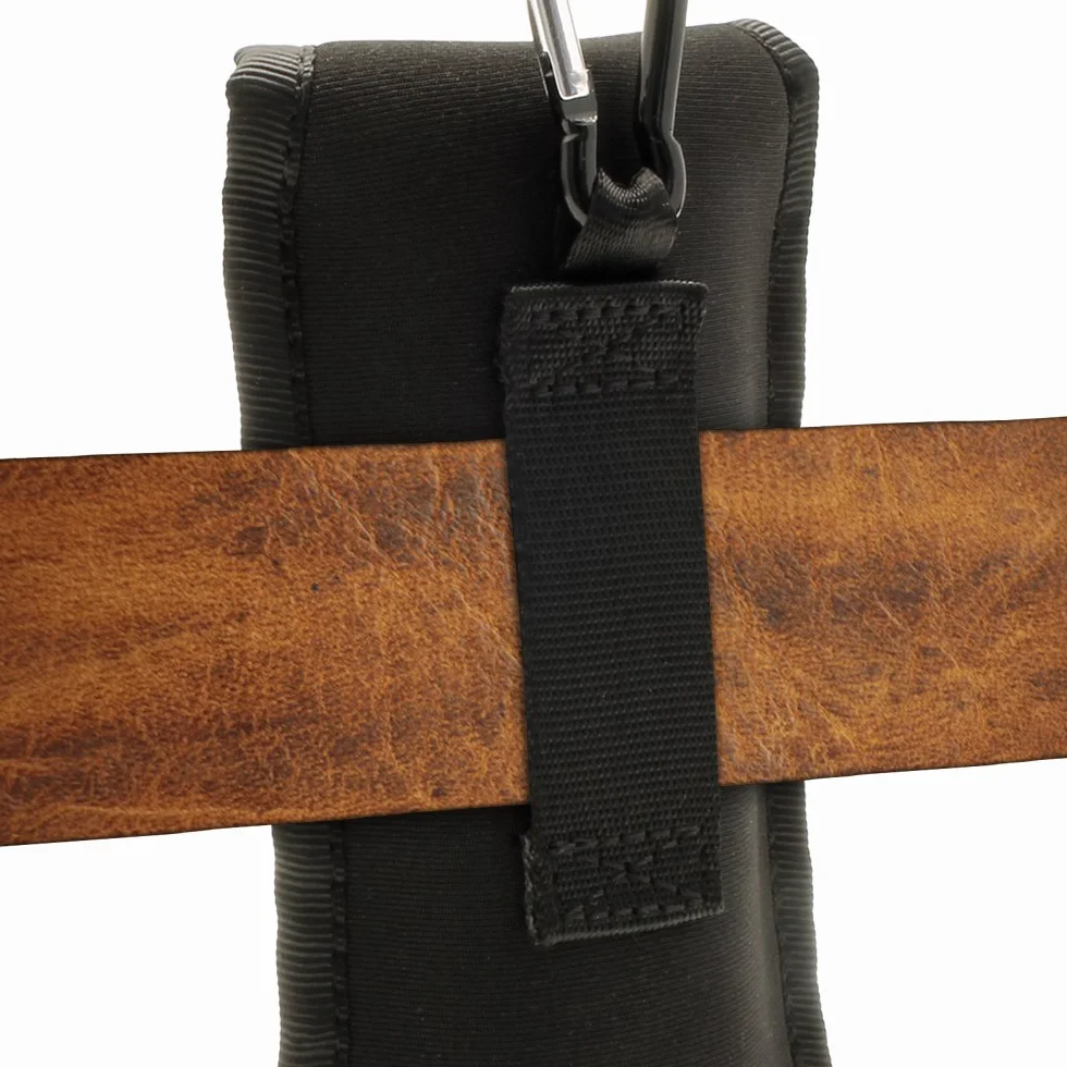 iGadgitz U6550 Noir Housse Pochette Néoprène Case pour Dictaphone Numérique Enregistreur Vocal 125x45x21mm