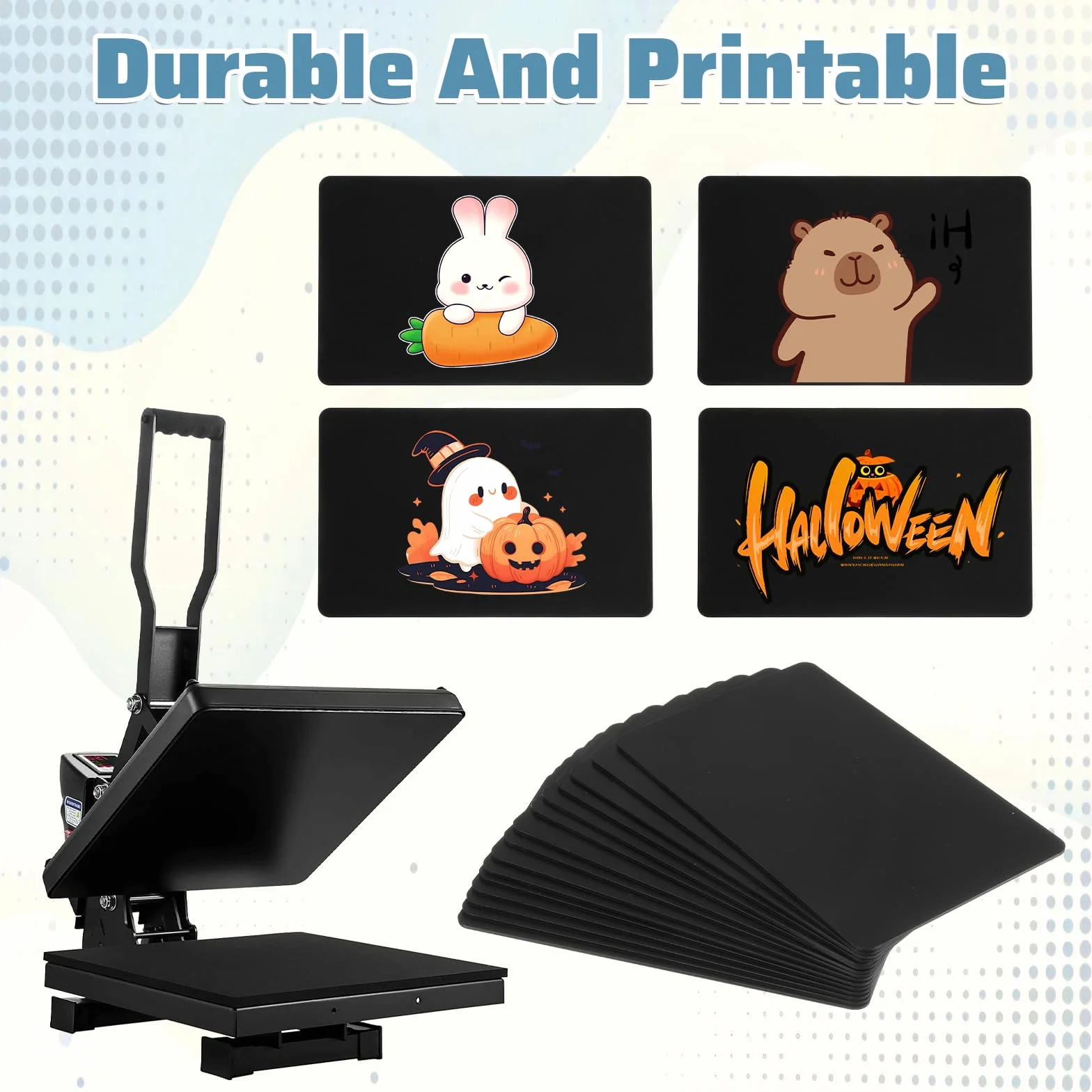 Cartes NFC NTAG215 Noir Réinscriptibles Lot de 20 - Cartes de visite NFC Mémoire 504 octets Compatible tous appareils
