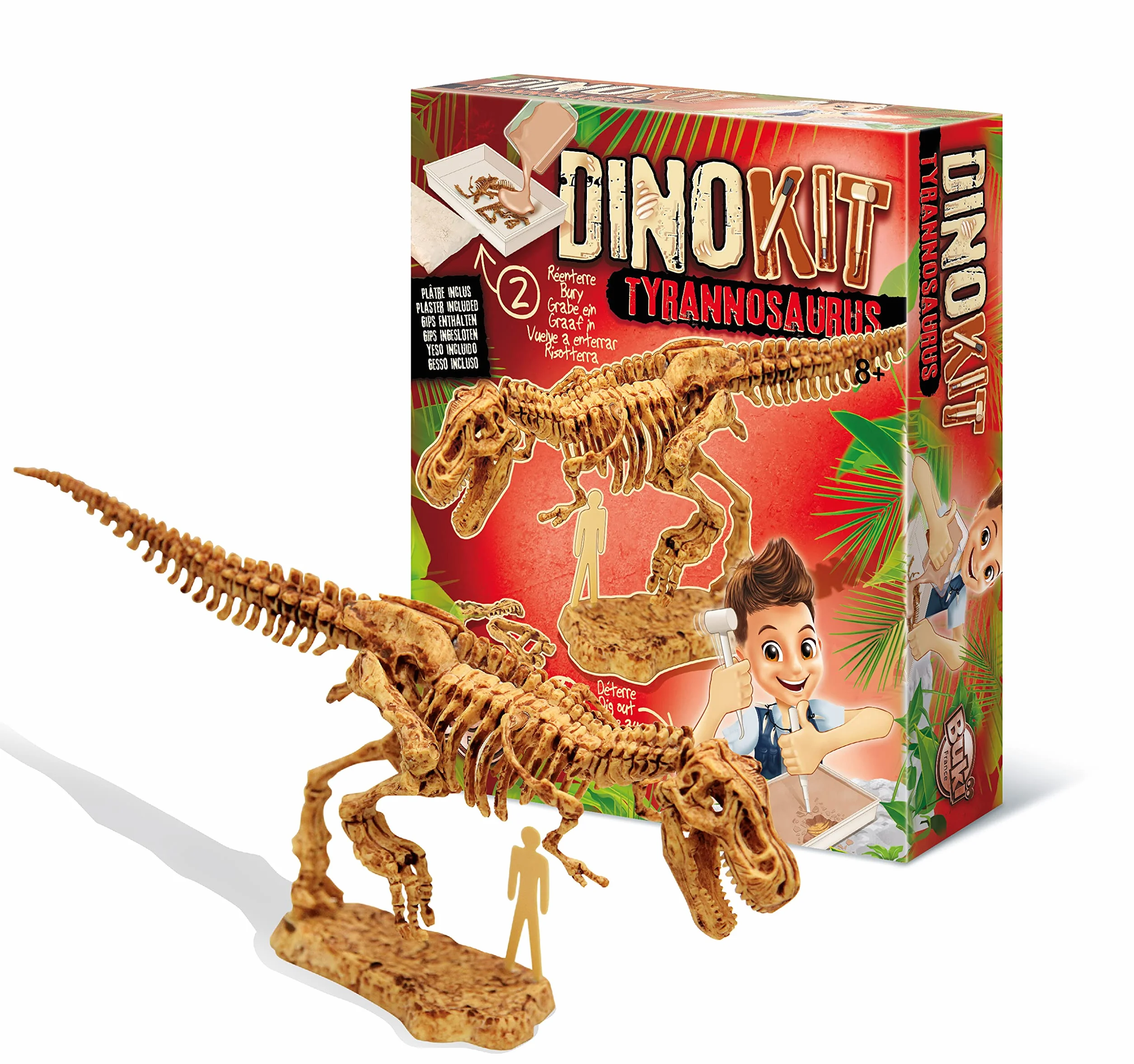 Buki France Dinokit Tyrannosaure 19 x 6 x 22.5 cm