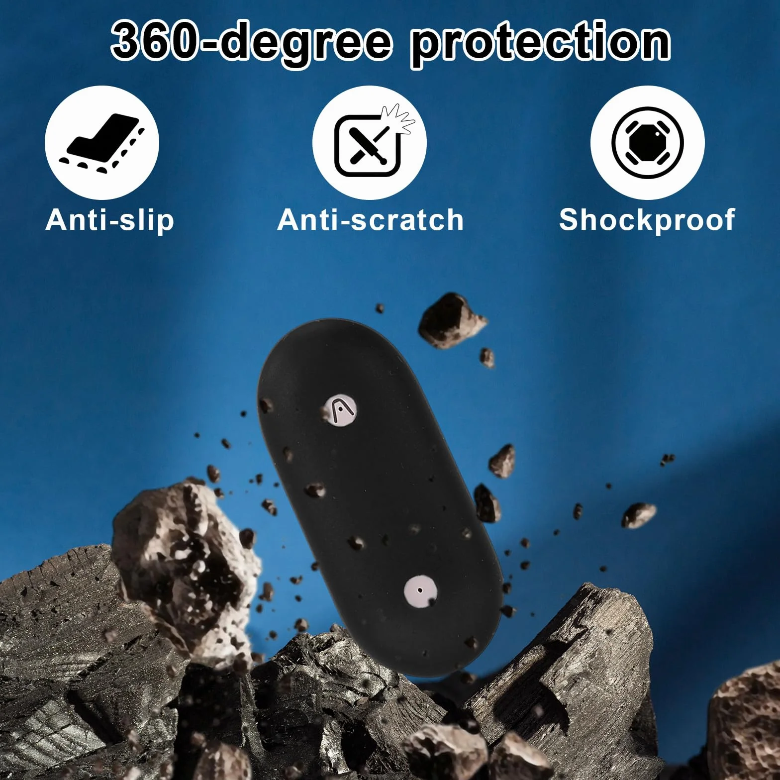 Étui Protection pour Plaud Notepin, Silicone Enregistreur Vocal Portable Accessoires Compatibles