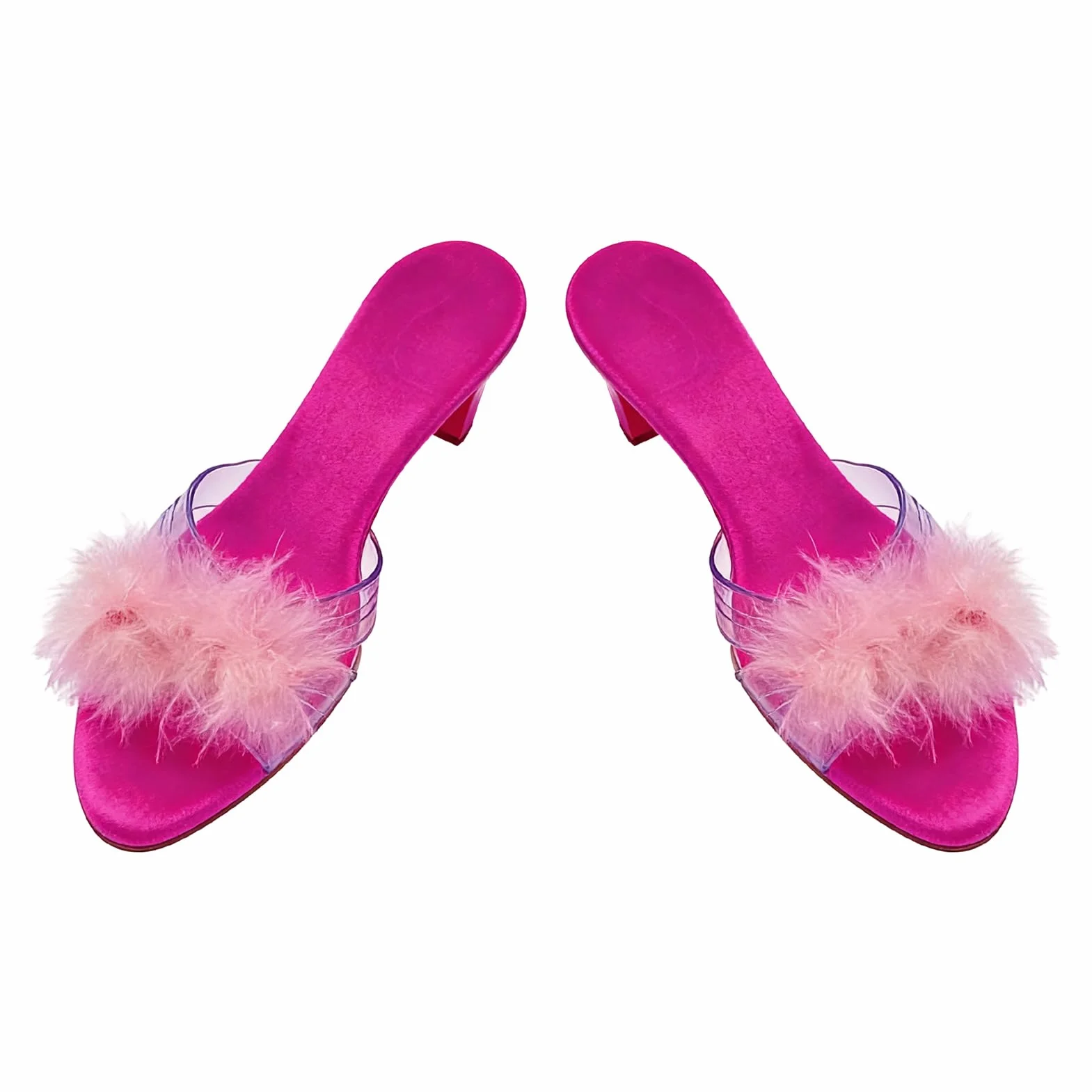 Talons habillés pour filles PP léger 18,5x4,5 cm Chaussures de princesse semelle antidérapante jeu de rôle vêtements de fête