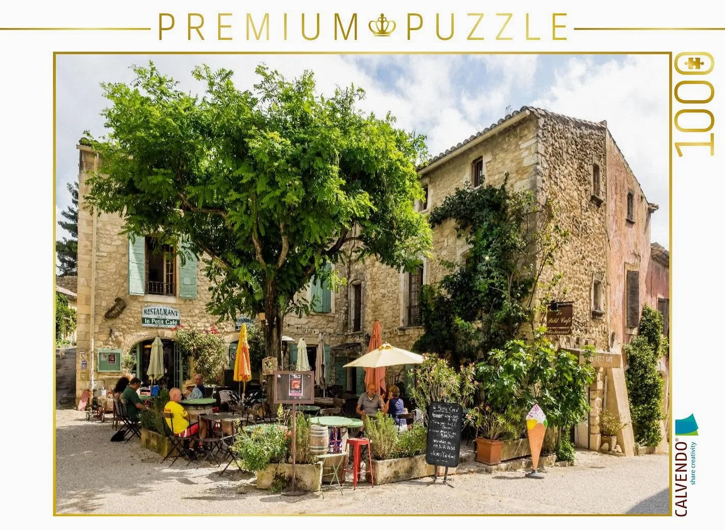 CALVENDO Puzzle Provence - Oppède Lex Vieux 1000 Pieces 64 x 48 cm from Thomas Seethaler