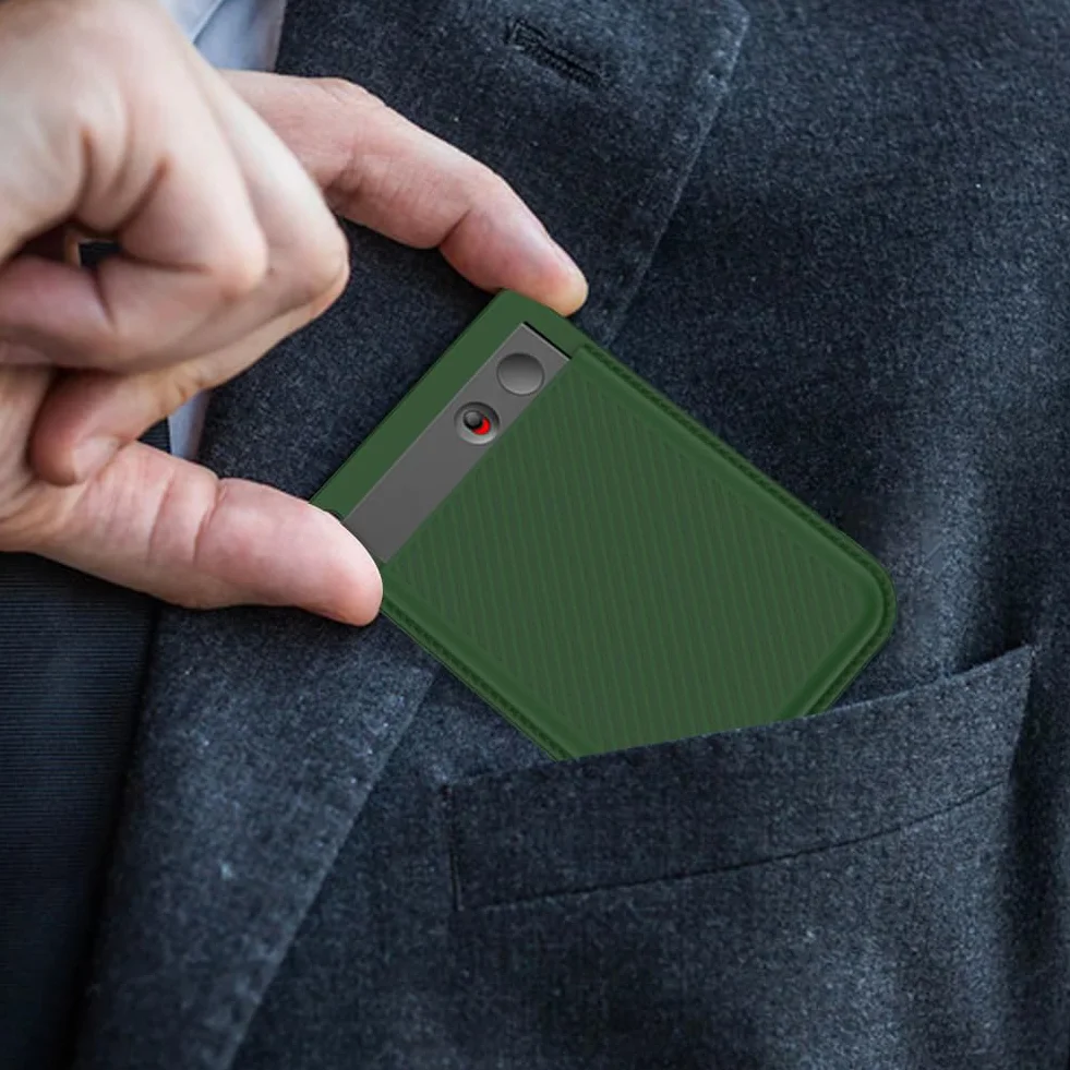 Coque en silicone pour PLAUD Note avec crochet et trou de charge