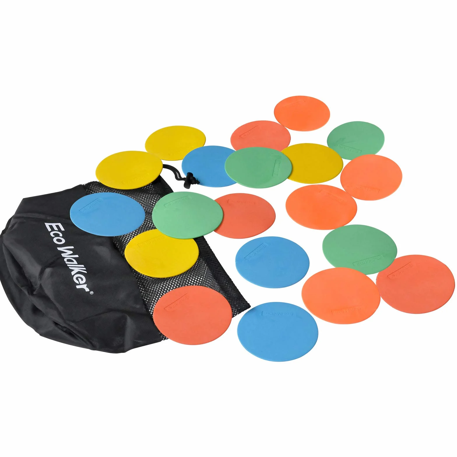 Lot de 20 mini marqueurs de sol 10,2 cm pour salle de classe