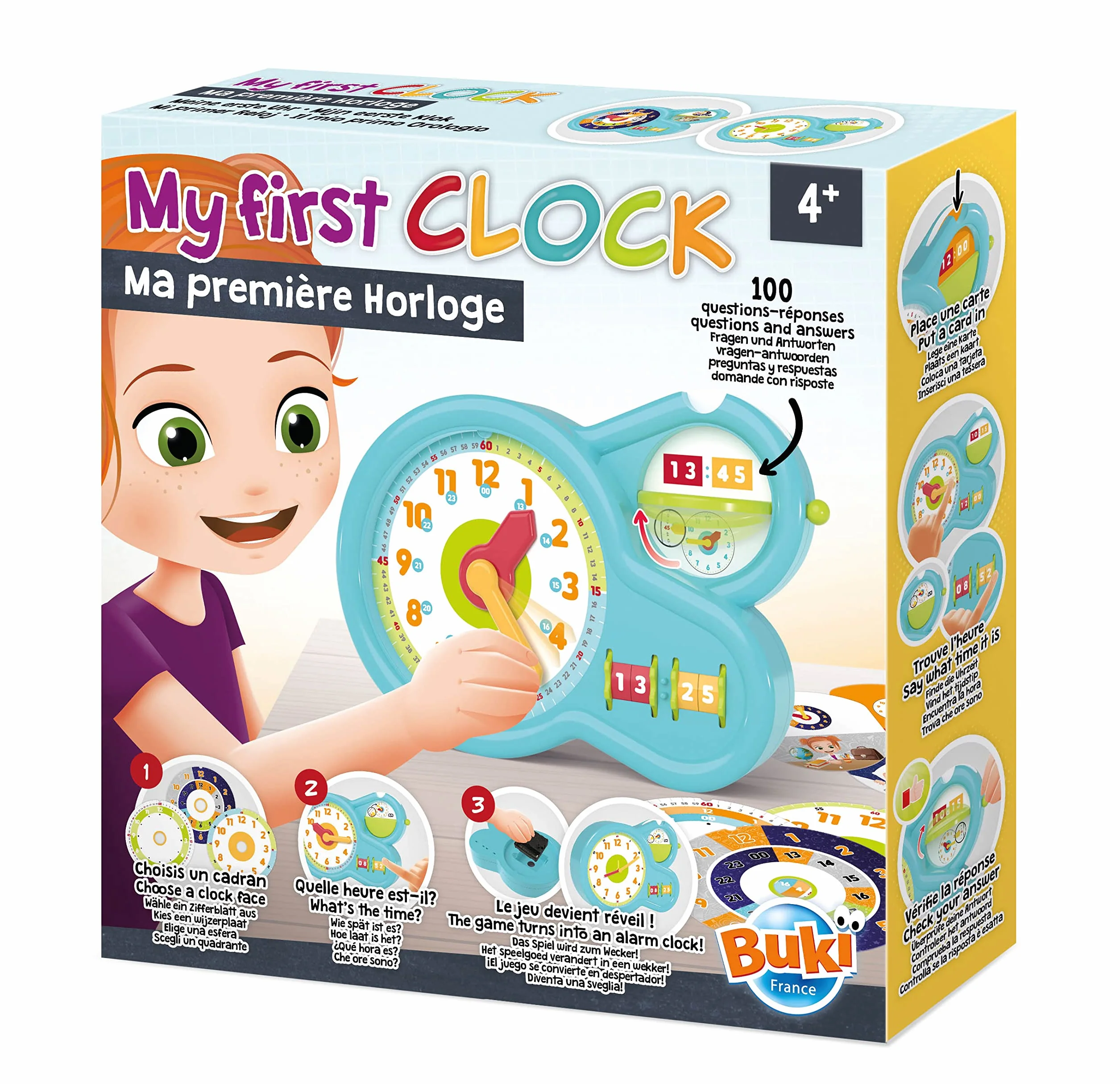 Buki Ma première horloge 5605