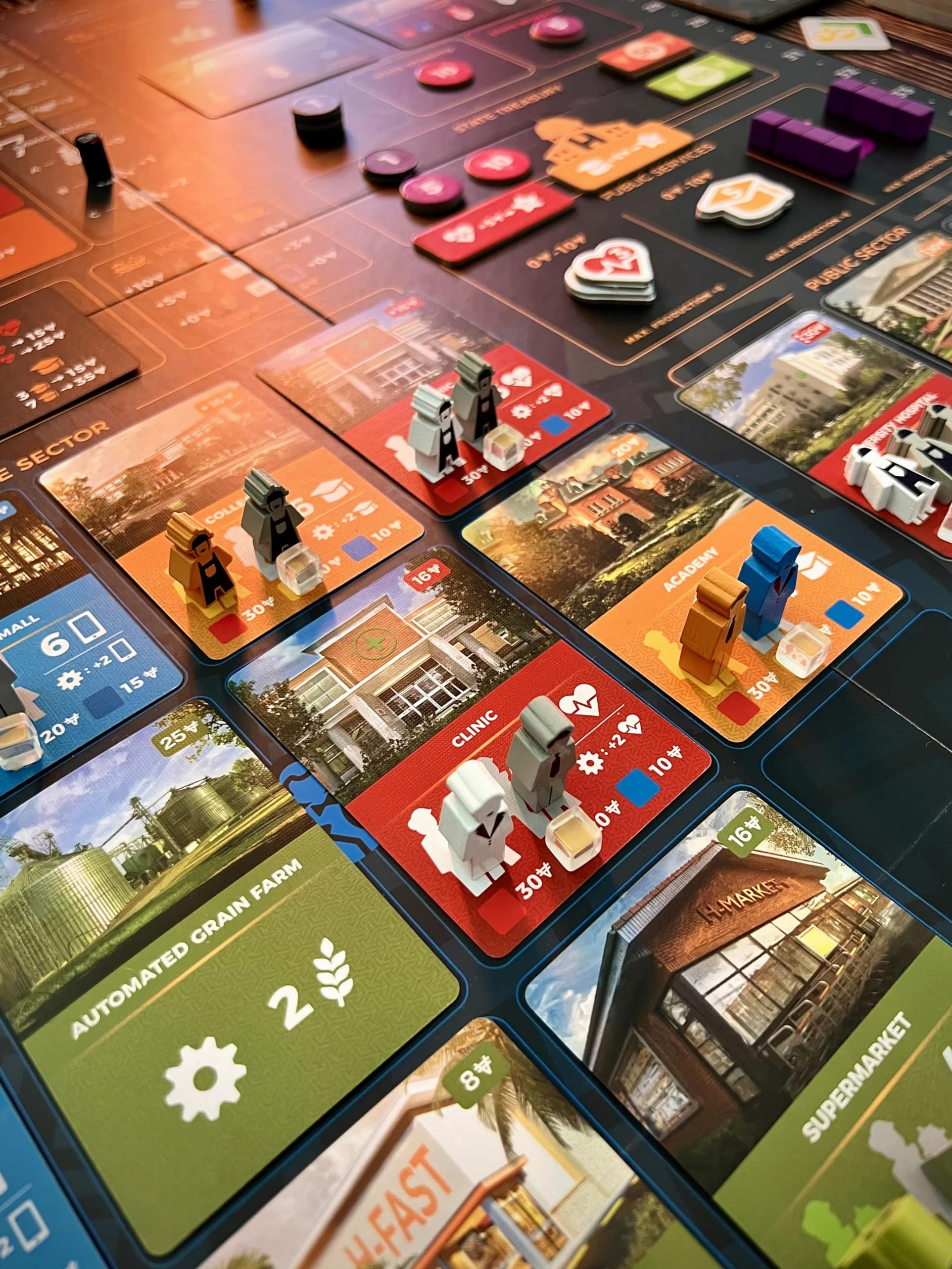 Hegemony Lead Your Class to Victory | Unique Asymmetric Card Driven Game | Political Economic Board Game | Ages 14+ | 2-4 Players | English Version