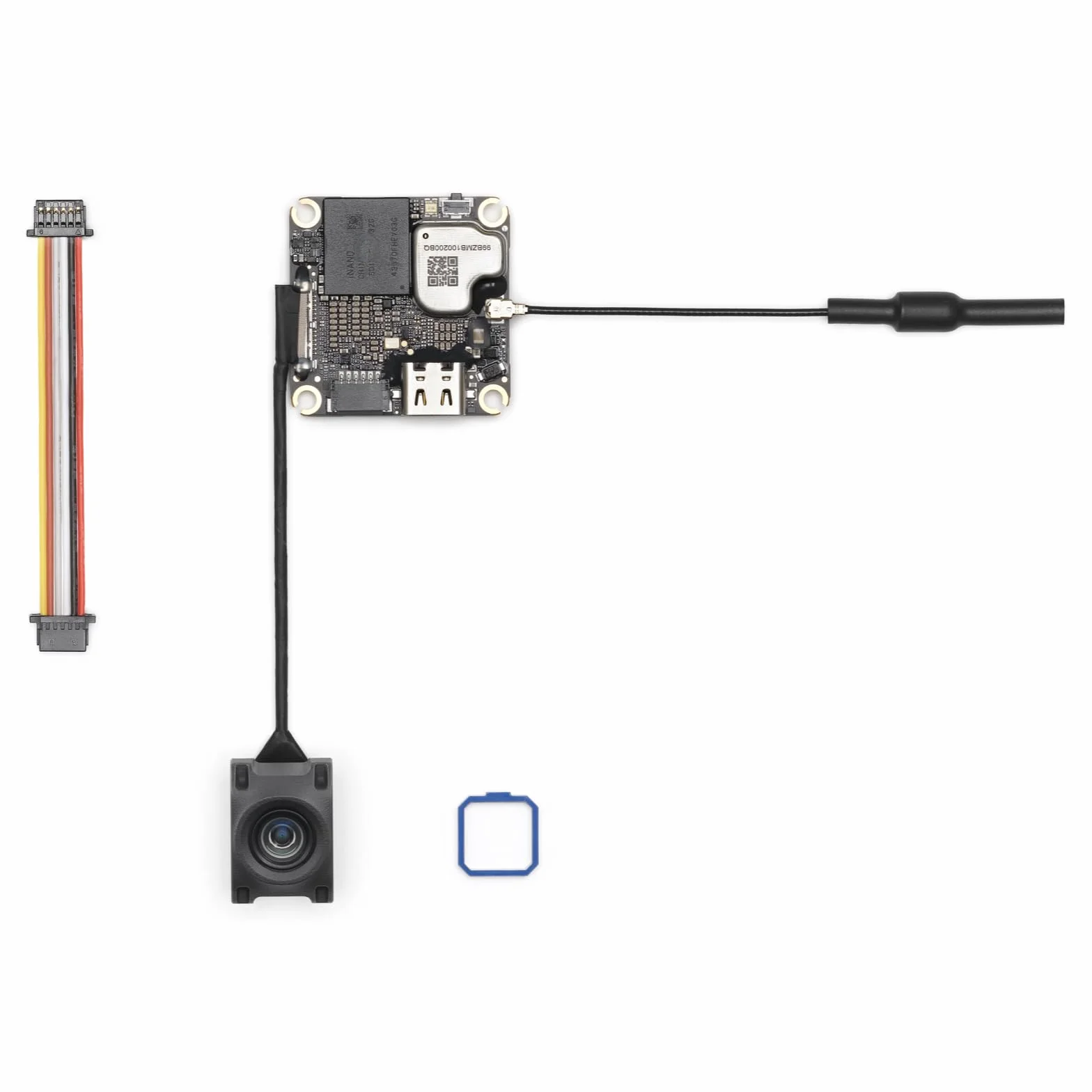 DJI O4 Air Unit FPV drone transmission numérique faible latence 20 ms portée 10 km vidéo 4K/60 ips vue en direct 1080p/100 ips 8,2 g capteur CMOS 1/2 pouce