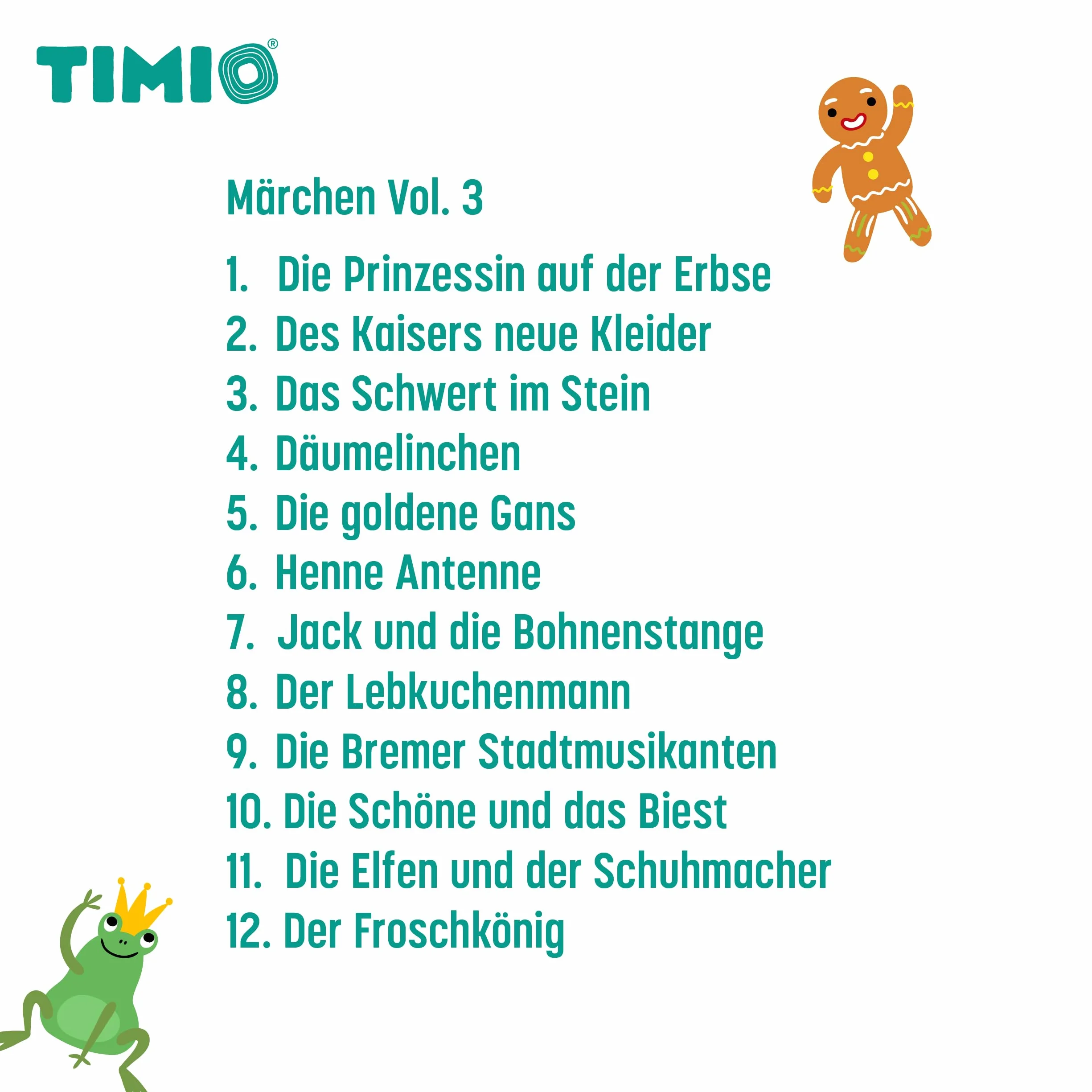 TIMIO Disques Audio Set #4 96 Comptines Vol.3 12 Contes Vol.2 Vol.3 Dinosaures Insectes 8 Langues 2-6 Ans