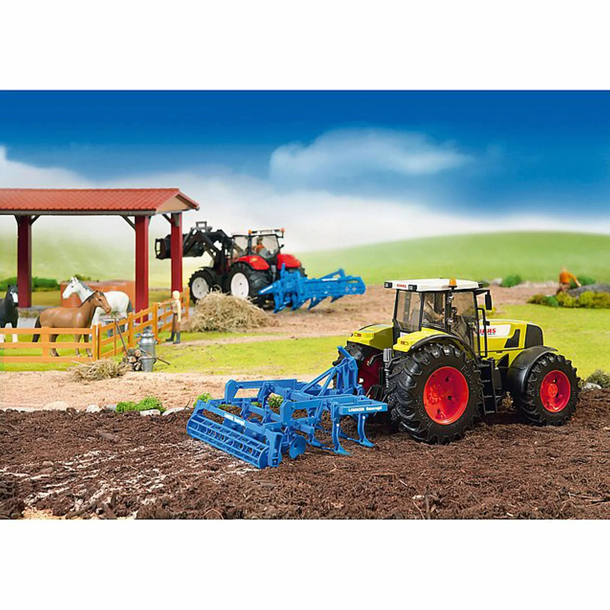Bruder 02329 Accessoires cultivateur à disques Lemken 1:16 Cultivateur