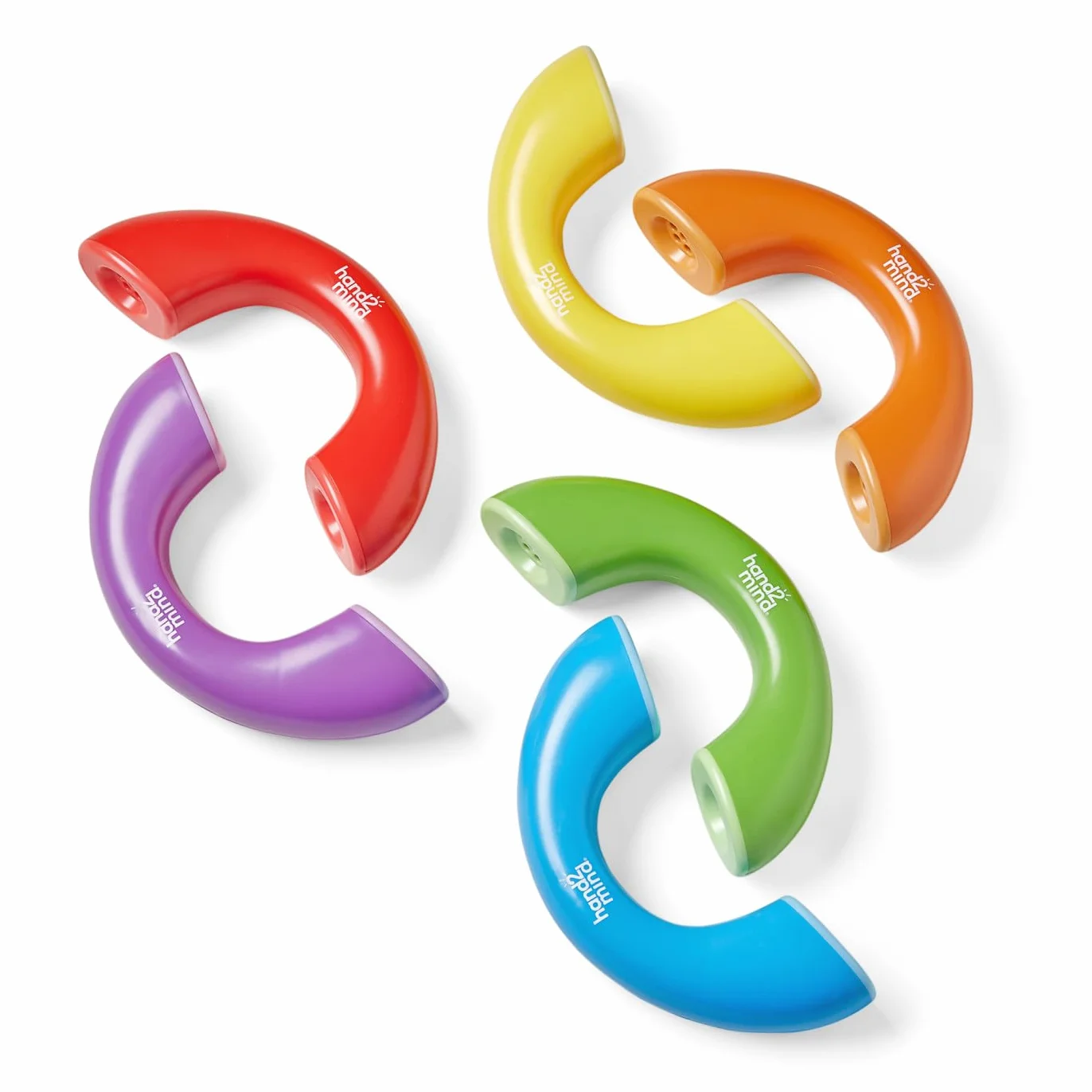 Learning Resources Lot de 6 téléphones à phonèmes, Jouets phonétiques, Apprendre le son des lettres, compétences en lecture, dès 3 ans