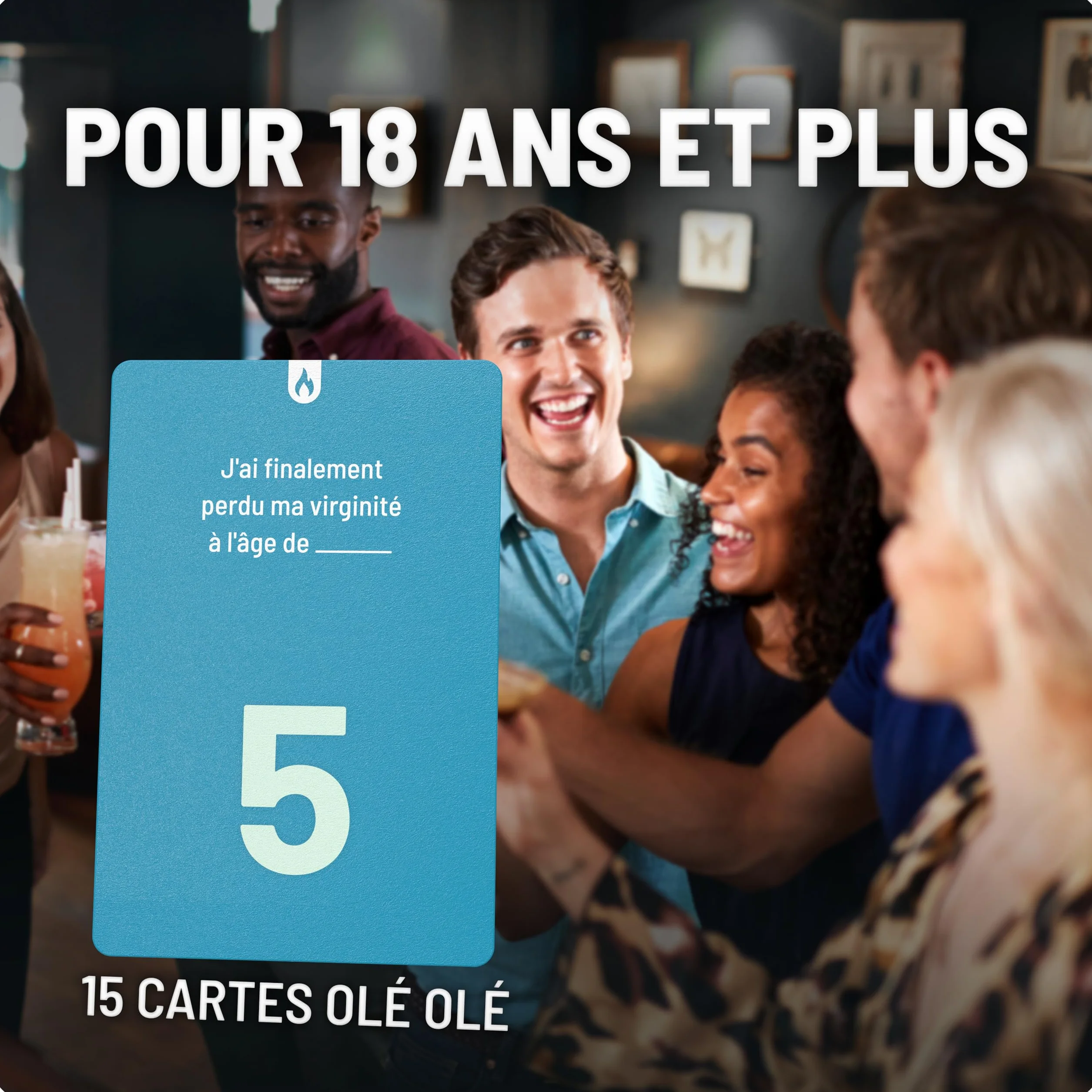 Trompe ou Trinque - Jeu de Fête Amusant avec 100 Cartes - Jeu à Boire pour Adultes dès 18 Ans - Édition Française