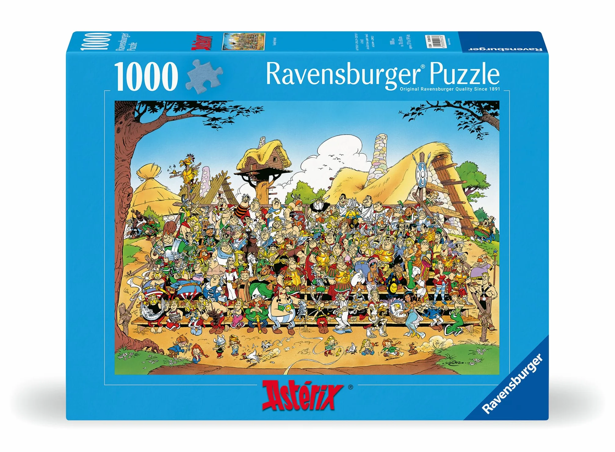 Ravensburger Puzzle Adulte 1000 Pièces Astérix Photo de Famille 14 Ans