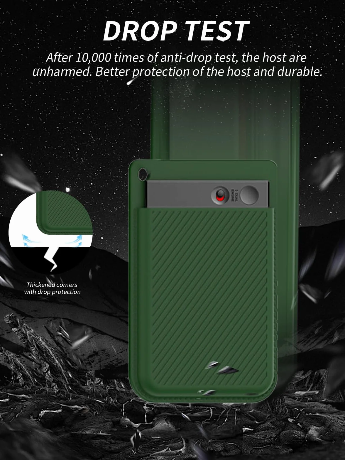 Étui pour enregistreur vocal PLAUD Note AI, protection tout compris, lavable, vert