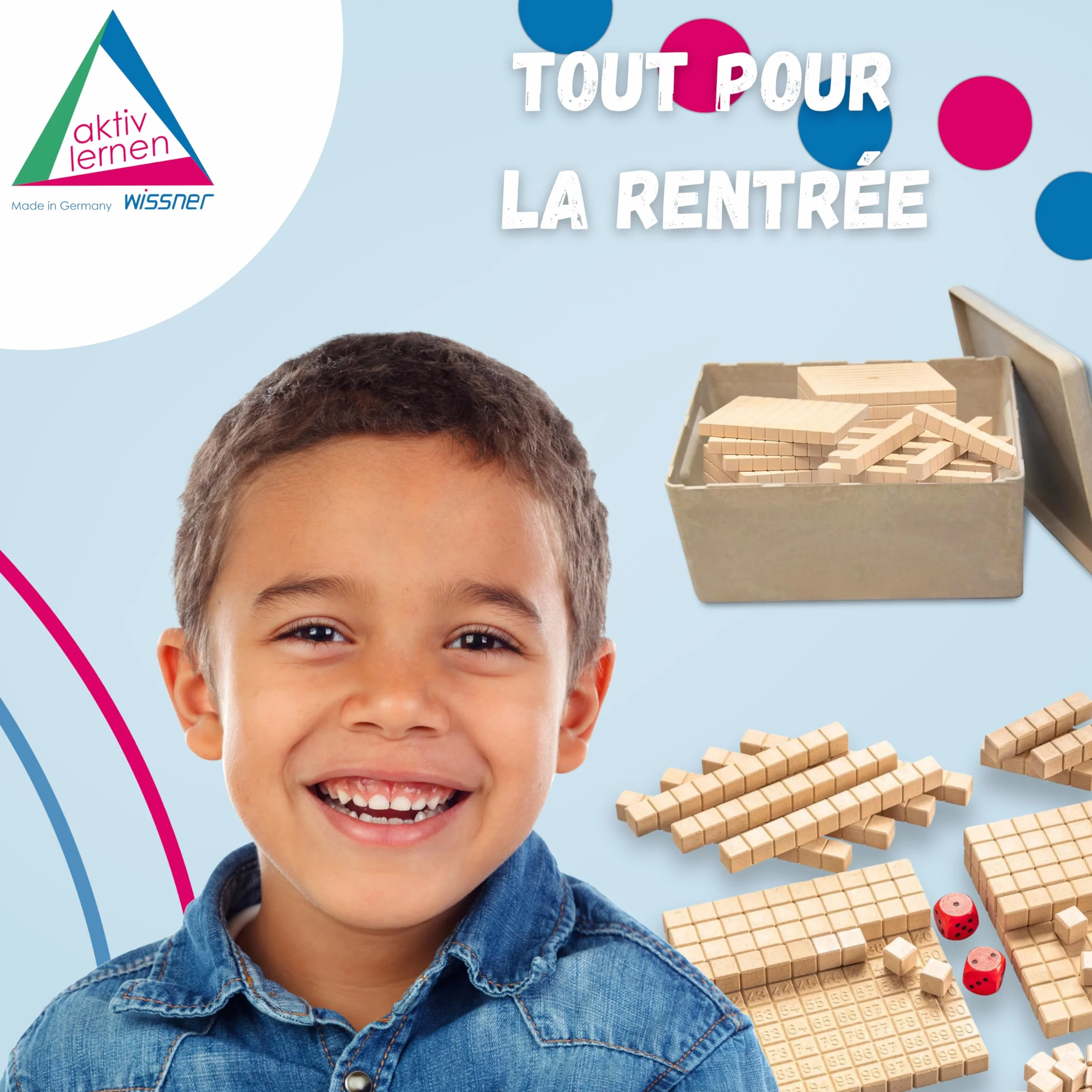 Wissner DICE décimal mathématiques