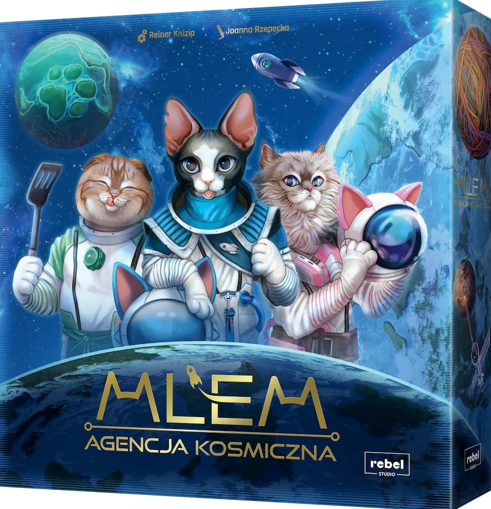 MLEM : Space Agency (PL) | Jeu de société | Jeu familial | Jeu d'ambiance | 2 à 5 joueurs | À partir de 8 ans
