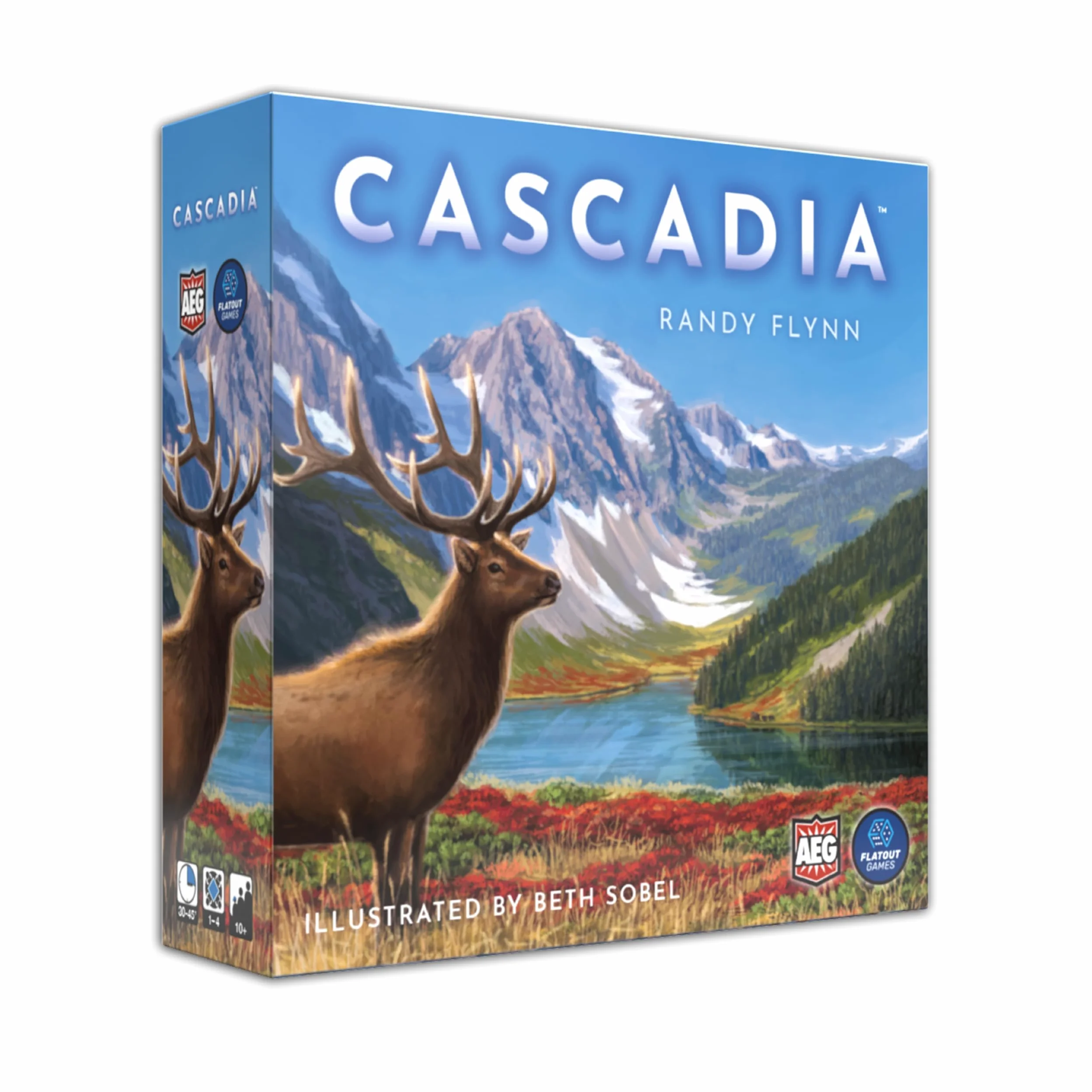 Alderac Entertainment - Cascadia - Board Game - Base Game - for 1-4 Players - from Ages 10+ - English
