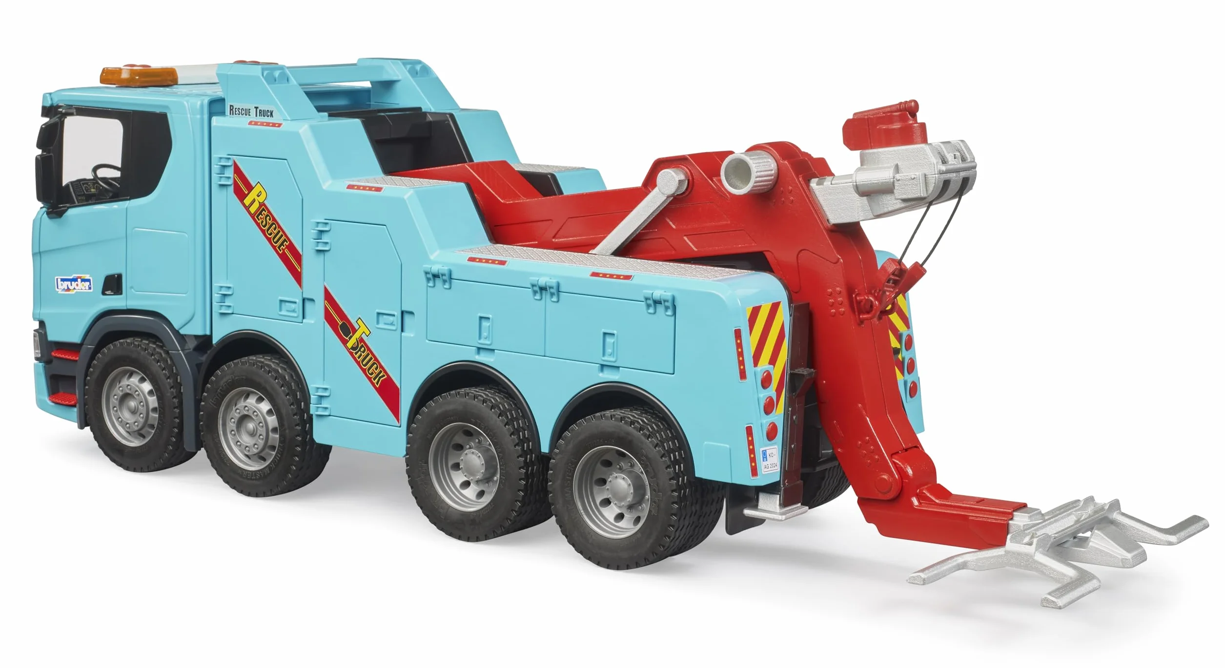 Bruder 03553 Scania Super 560R Camion de dépannage avec Module lumière et Son - 1:16