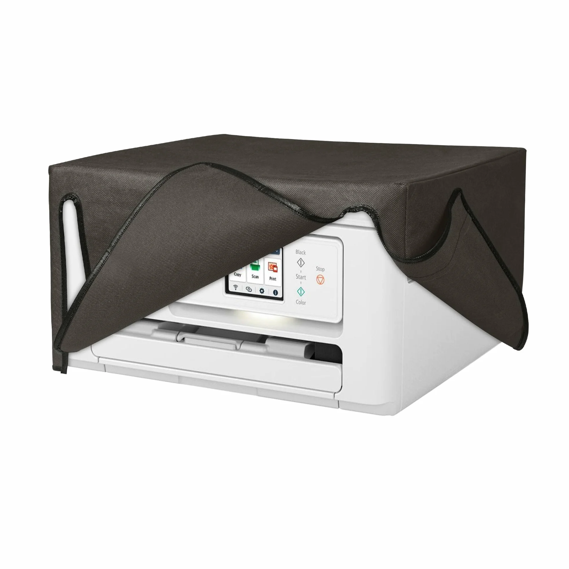 kwmobile Housse compatible Canon TS7650i protection imprimante gris foncé