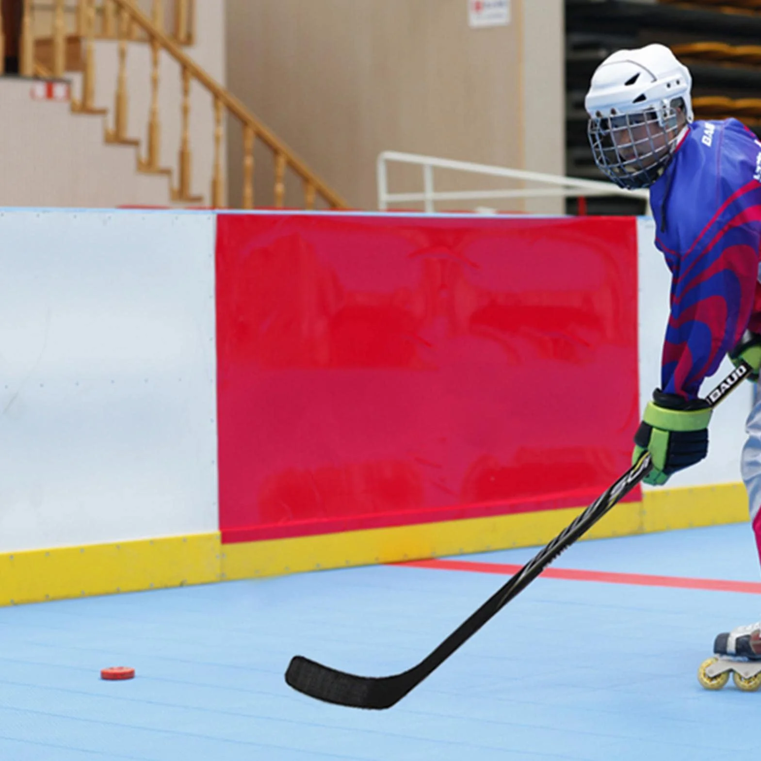 Disque de Hockey Professionnel PE Haute Performance pour Entraînement Street Hockey Intérieur Extérieur