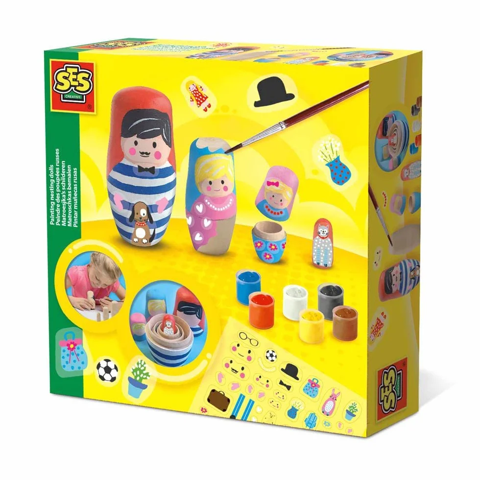 SES Creative Peindre des Poupées Russes 14002