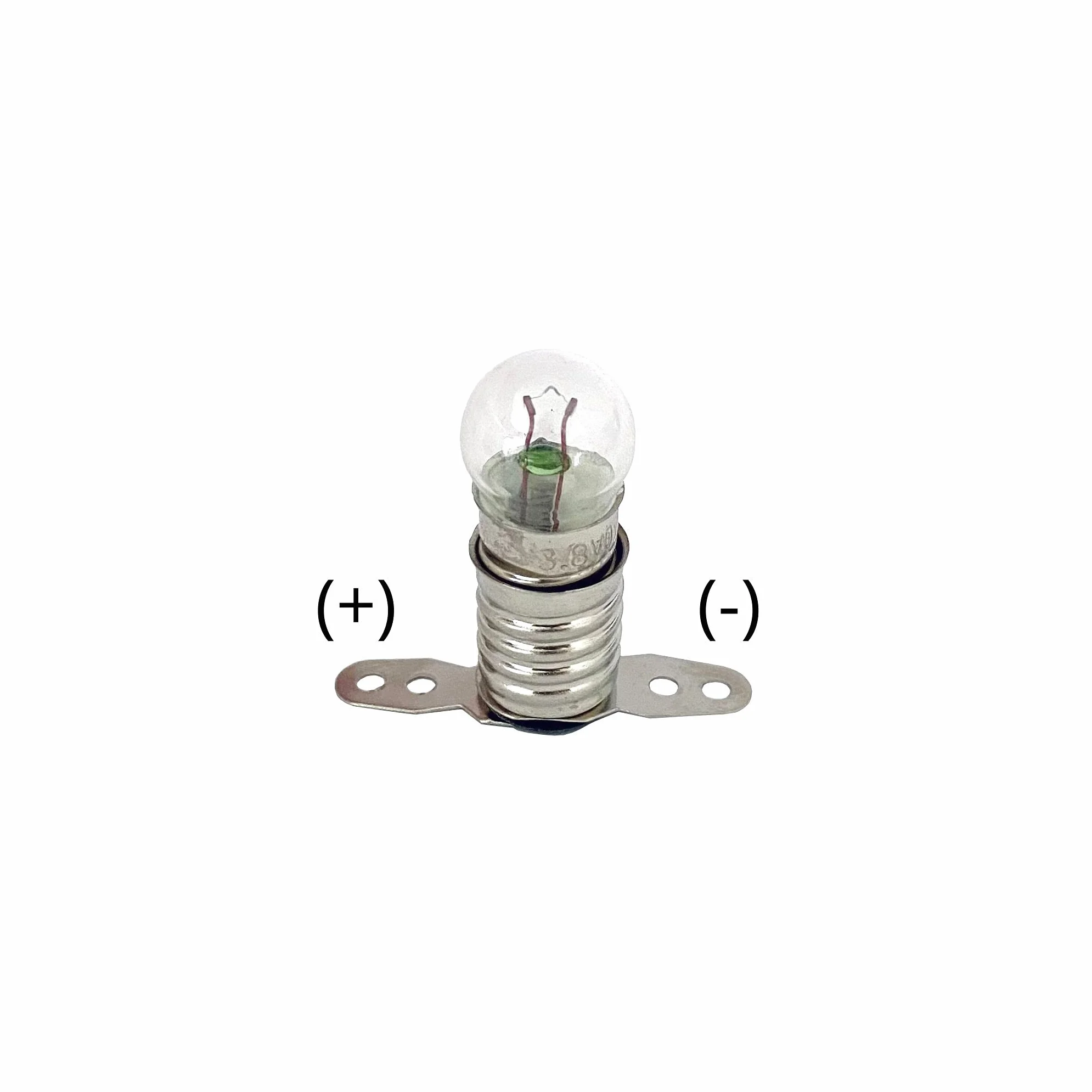 Kit d'électricité E10 : 25 ampoules 3,8 V 0,3 A et 25 douilles pour expériences circuits électriques