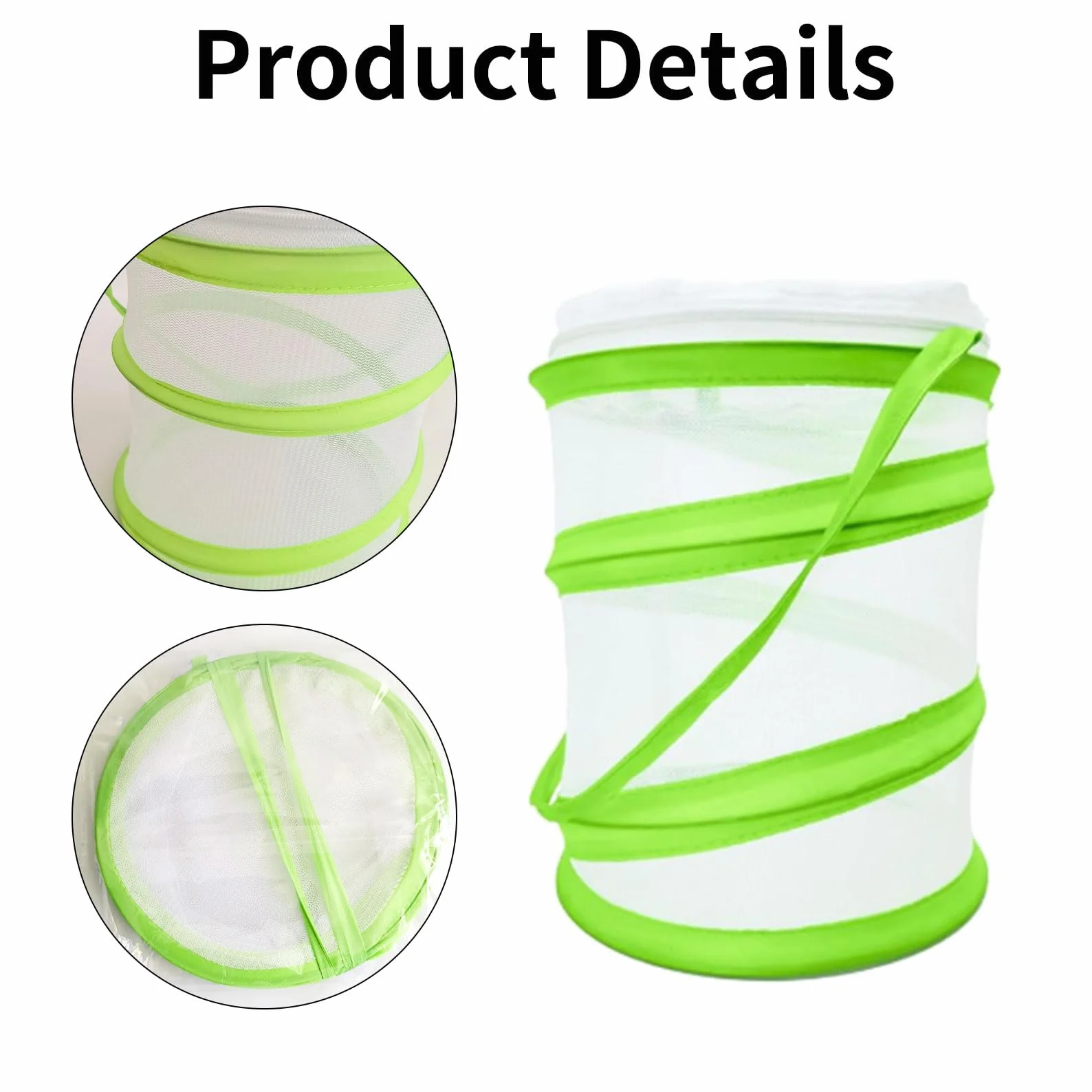 Filet papillon pour enfants, cage pliable pour insectes, habitat jardin éducatif