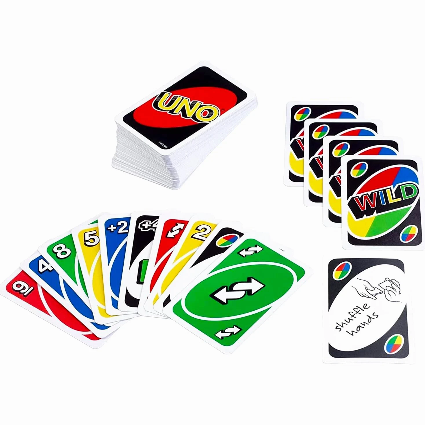 Mattel UNO – Lot de 3 jeux d'extension avec tous les jeux sauvages, inversés et impitoyables pour enfants et plus | Jeux de cartes pour enfants, nuit