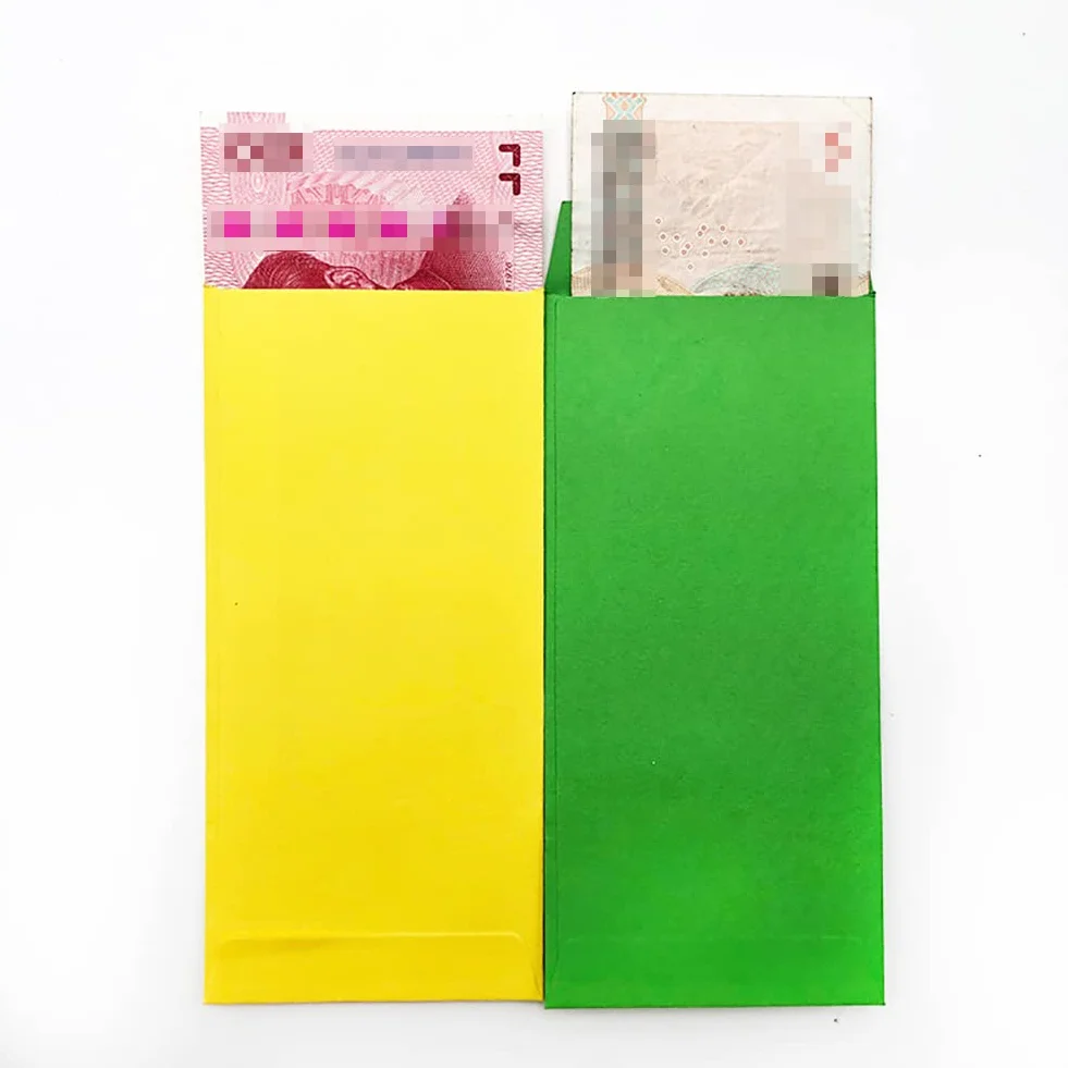 Enveloppes Autocollantes pour Chèques Lot de 40 Couleurs