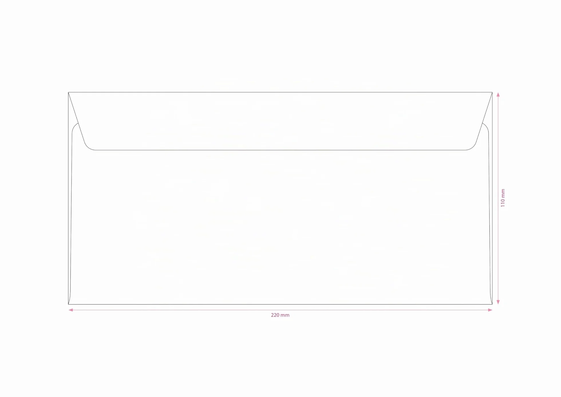 GPV Enveloppes DL 110x220 mm 80 g/m2 Blanc PEFC NF316