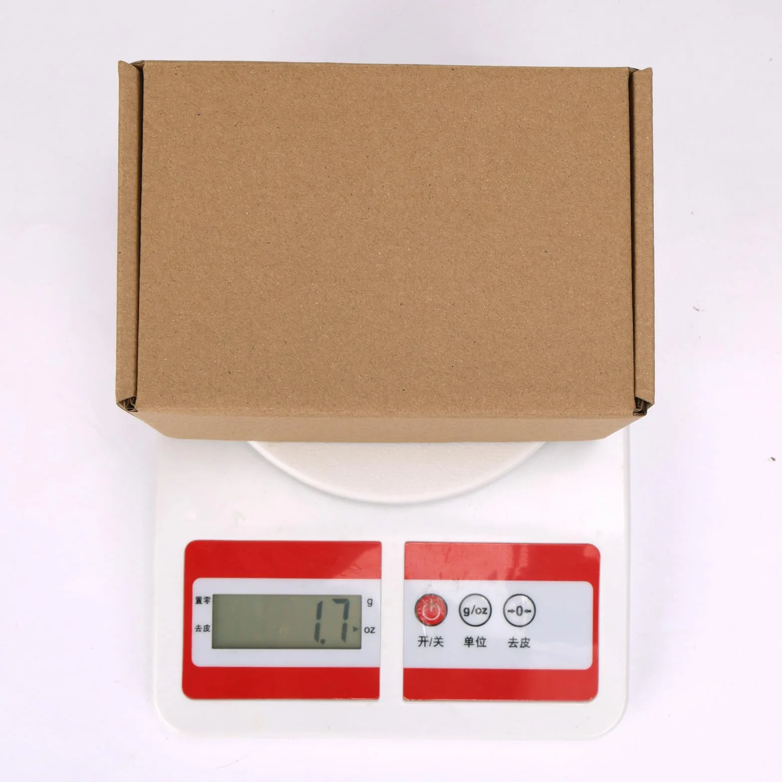 HORLIMER Lot de 6 Petites Boîtes Carton d'Expédition 15,3x10,2x7,7cm, Boîtes Postales Pliables Marron